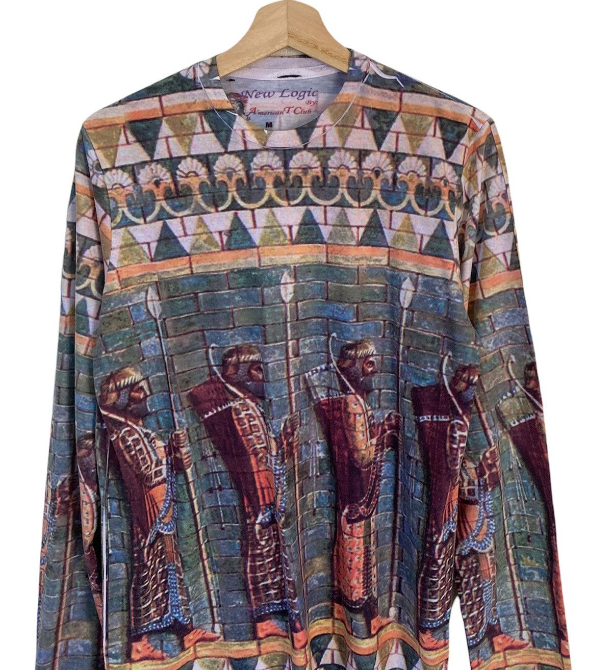 Jean Paul Gaultier VINTAGE PHARAOH PRINT LIKE JEAN PAUL GAULTIER L-SLEEVE SHIRT Size US S / EU 44-46 / 1 - 6 Thumbnail