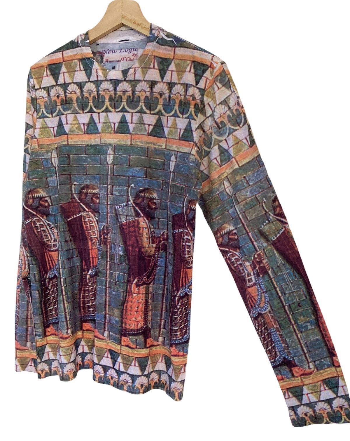 Jean Paul Gaultier VINTAGE PHARAOH PRINT LIKE JEAN PAUL GAULTIER L-SLEEVE SHIRT Size US S / EU 44-46 / 1 - 8 Thumbnail