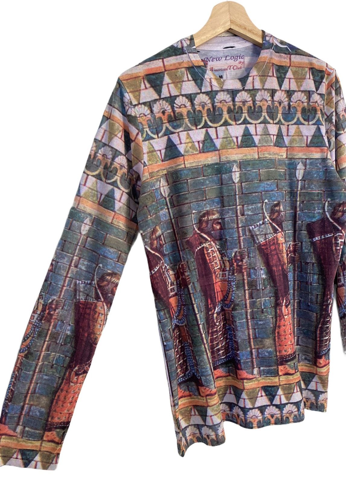 Jean Paul Gaultier VINTAGE PHARAOH PRINT LIKE JEAN PAUL GAULTIER L-SLEEVE SHIRT Size US S / EU 44-46 / 1 - 10 Thumbnail