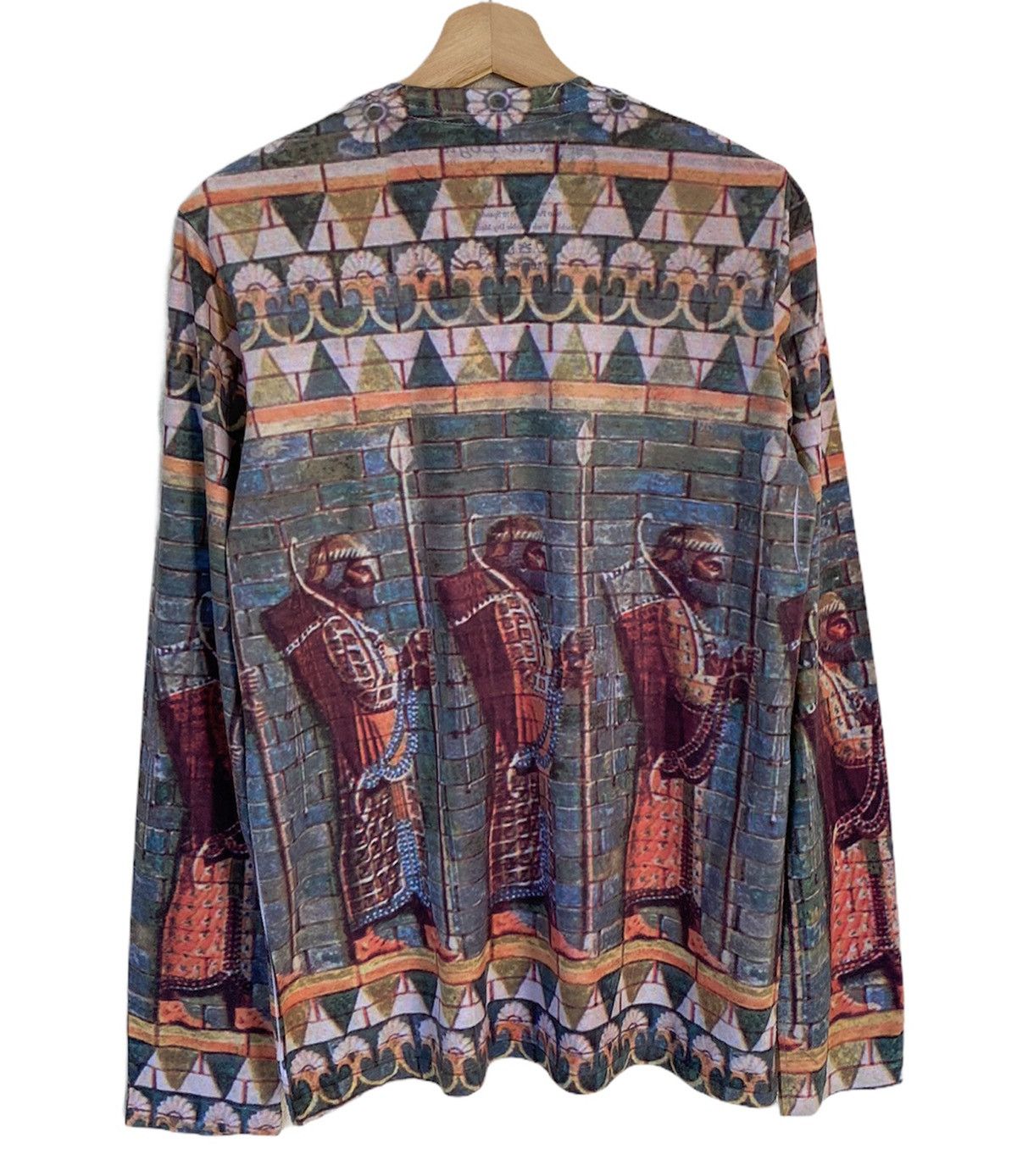 Jean Paul Gaultier VINTAGE PHARAOH PRINT LIKE JEAN PAUL GAULTIER L-SLEEVE SHIRT Size US S / EU 44-46 / 1 - 7 Thumbnail