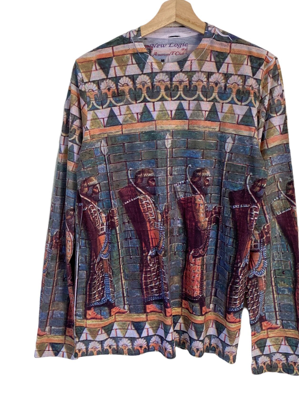 Jean Paul Gaultier VINTAGE PHARAOH PRINT LIKE JEAN PAUL GAULTIER L-SLEEVE SHIRT Size US S / EU 44-46 / 1 - 9 Thumbnail