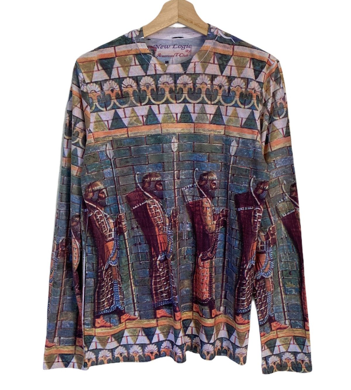 Jean Paul Gaultier VINTAGE PHARAOH PRINT LIKE JEAN PAUL GAULTIER L-SLEEVE SHIRT Size US S / EU 44-46 / 1 - 5 Thumbnail