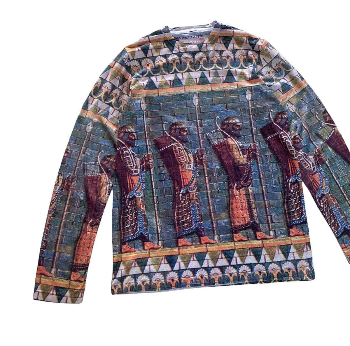 Jean Paul Gaultier VINTAGE PHARAOH PRINT LIKE JEAN PAUL GAULTIER L-SLEEVE SHIRT Size US S / EU 44-46 / 1 - 2 Thumbnail