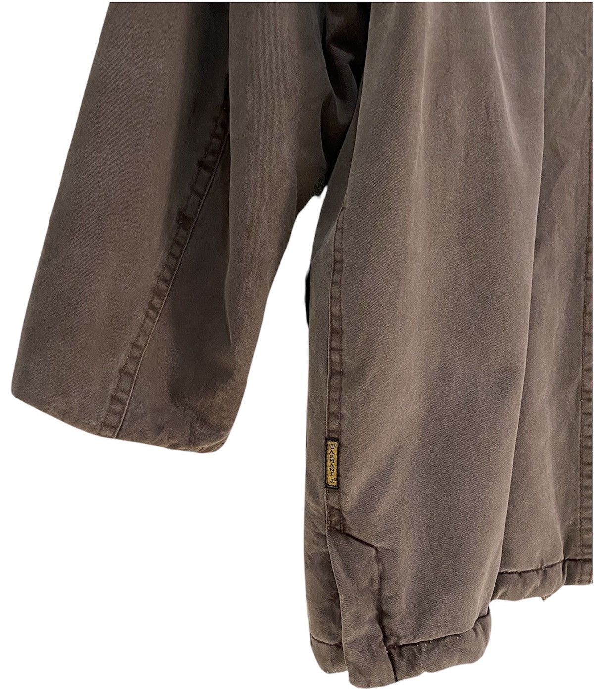 Giorgio Armani Rare Giorgio Armani Old Stone Long Jacket Size US XL / EU 56 / 4 - 8 Thumbnail