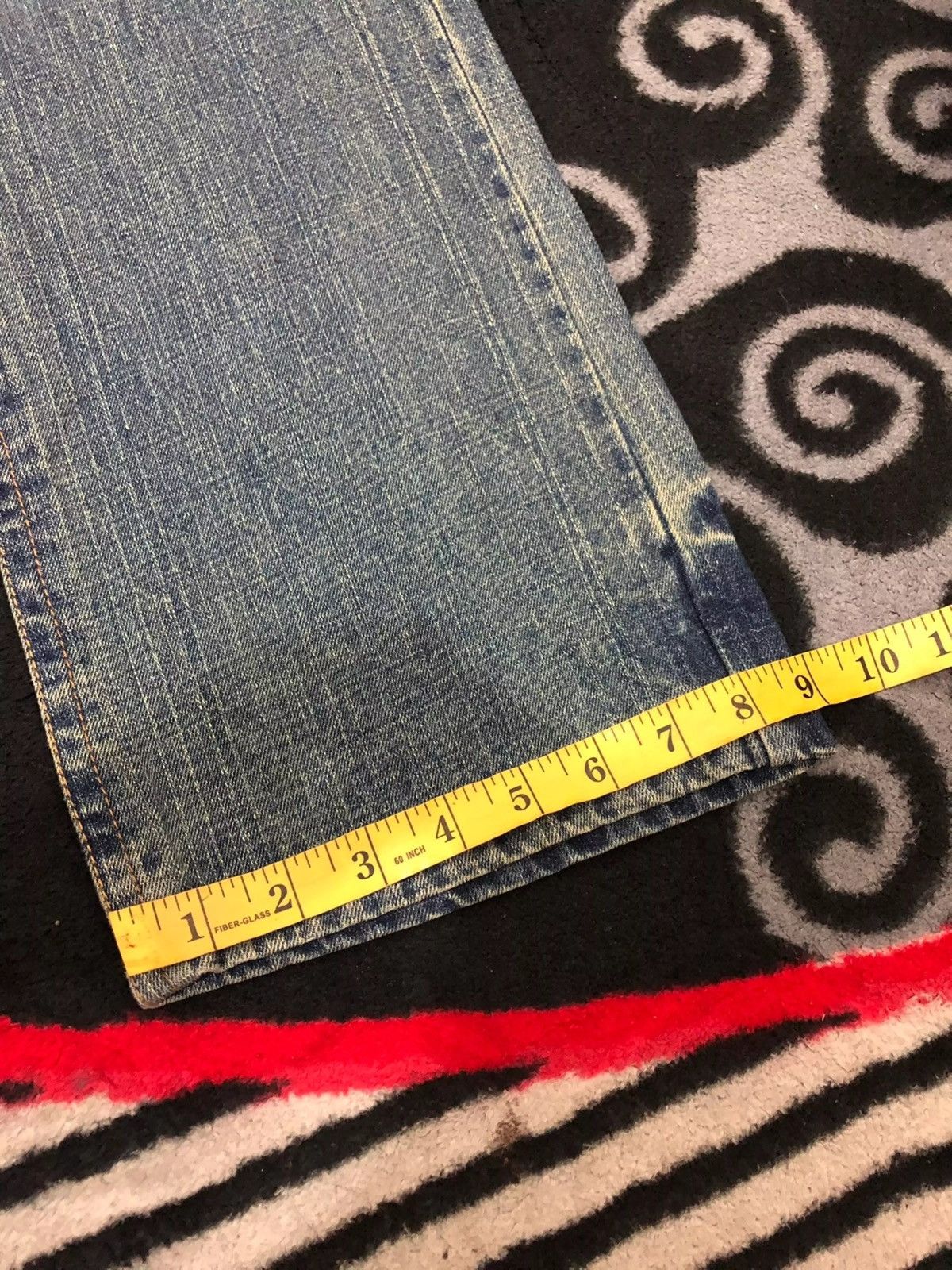 Japanese Brand Japanese Koi Fish Motive Jeans Size US 34 / EU 50 - 15 Thumbnail