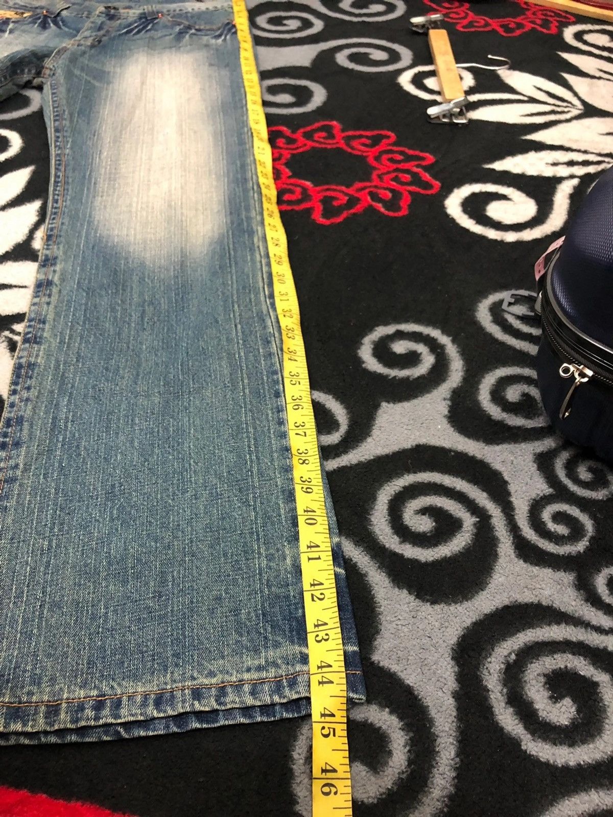 Japanese Brand Japanese Koi Fish Motive Jeans Size US 34 / EU 50 - 16 Thumbnail