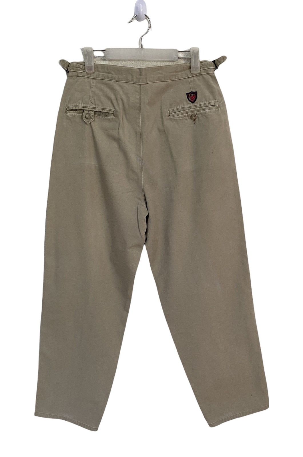 Polo Ralph Lauren 🇺🇸RARE POLO RALPH LAUREN MADE IN USA WIDE TROUSERS PANTS Size US 30 / EU 46 - 3 Thumbnail