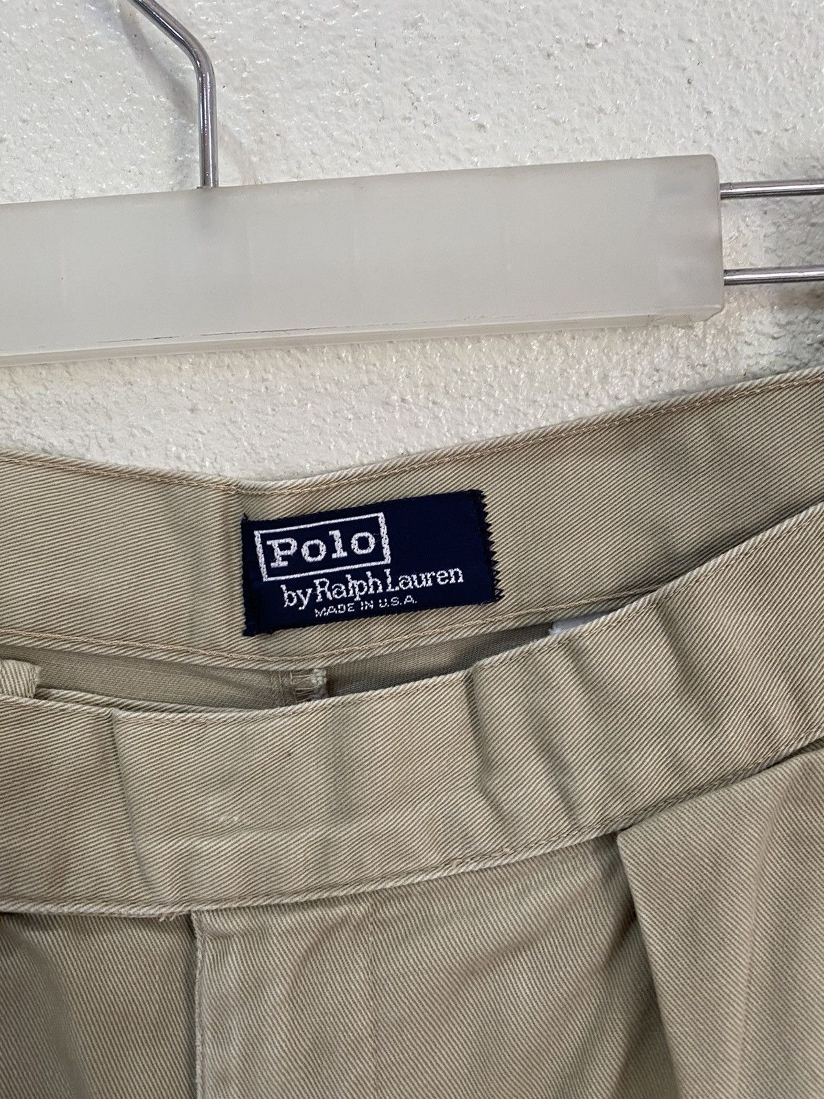 Polo Ralph Lauren 🇺🇸RARE POLO RALPH LAUREN MADE IN USA WIDE TROUSERS PANTS Size US 30 / EU 46 - 7 Thumbnail