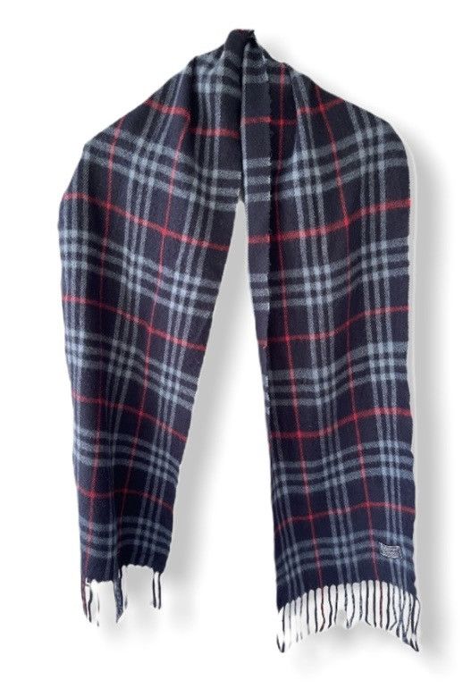 Burberry VINTAGE BURBERRYS NOVA CHECK SCAF WOOL ENGLAND Size ONE SIZE - 1 Thumbnail