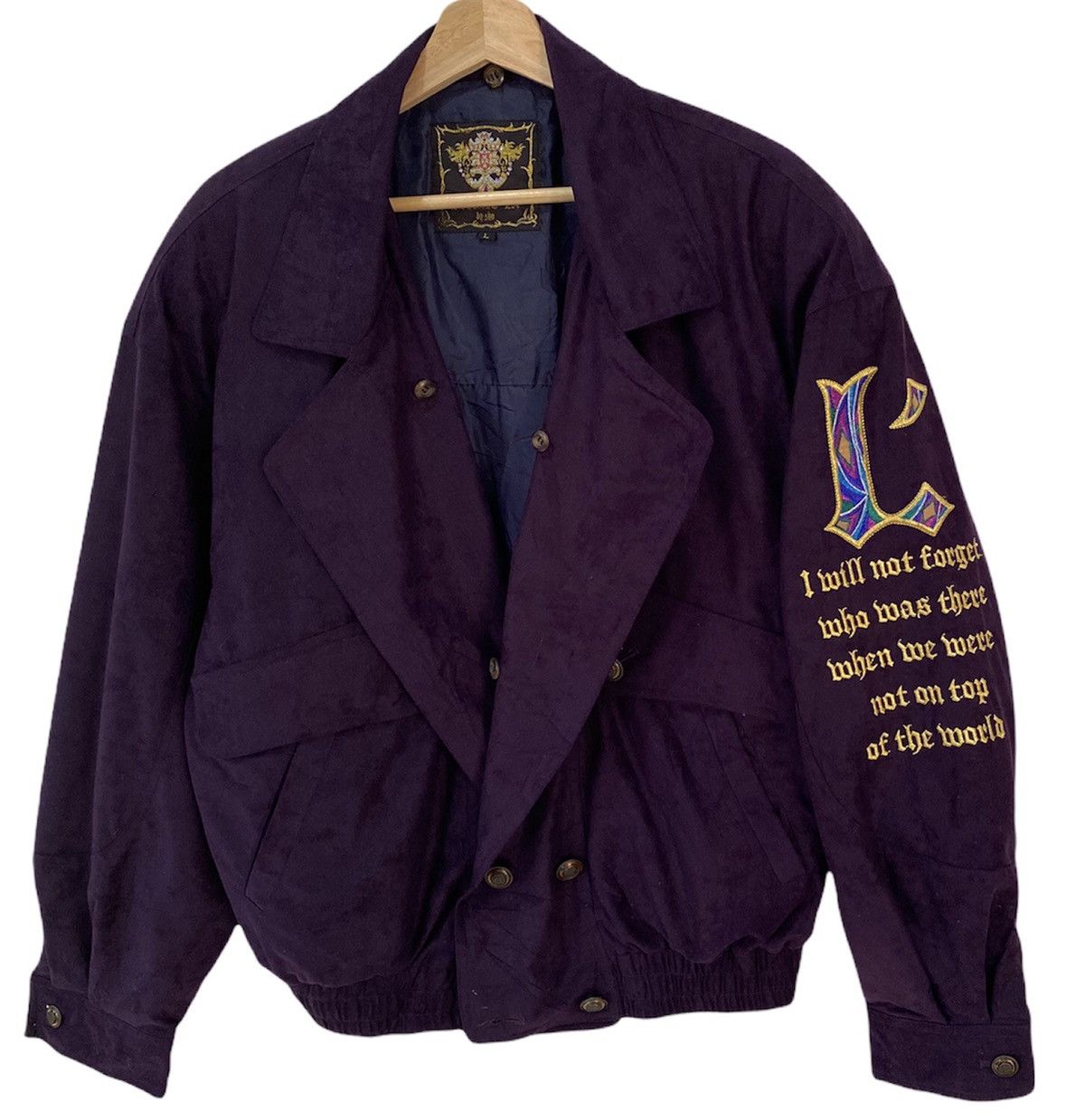 Kapital 🔥RARE EMBROIDERY L’STUDIO PURPLE VELVET JACKET Size US L / EU 52-54 / 3 - 2 Thumbnail