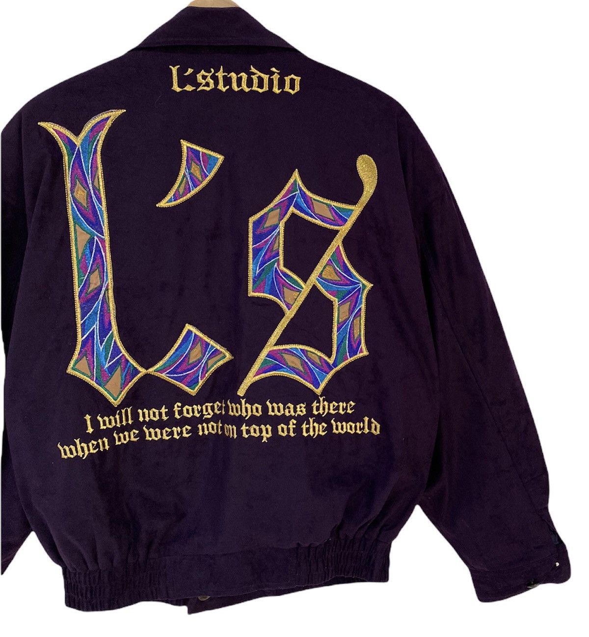 Kapital 🔥RARE EMBROIDERY L’STUDIO PURPLE VELVET JACKET Size US L / EU 52-54 / 3 - 6 Thumbnail