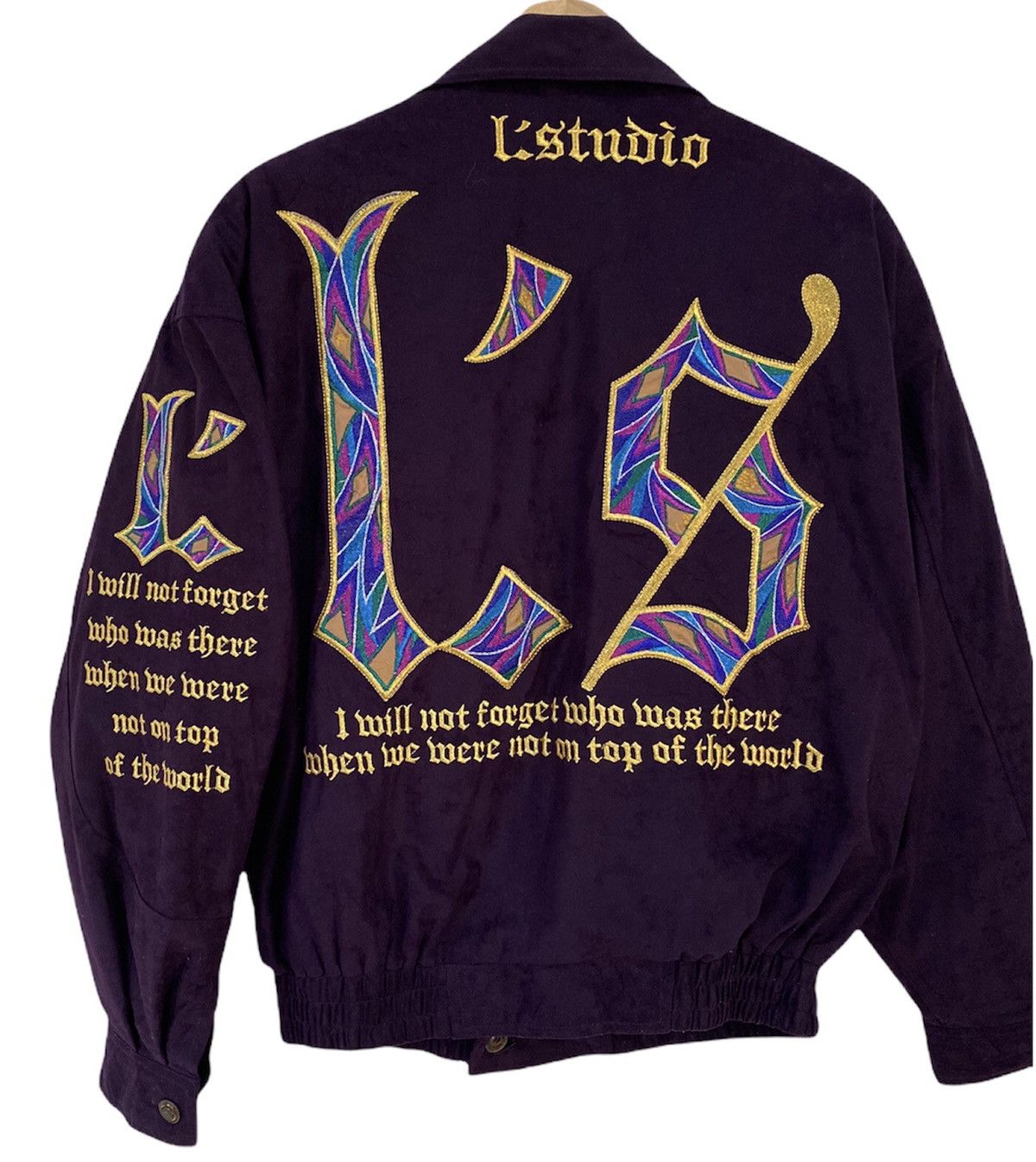 Kapital 🔥RARE EMBROIDERY L’STUDIO PURPLE VELVET JACKET Size US L / EU 52-54 / 3 - 5 Thumbnail