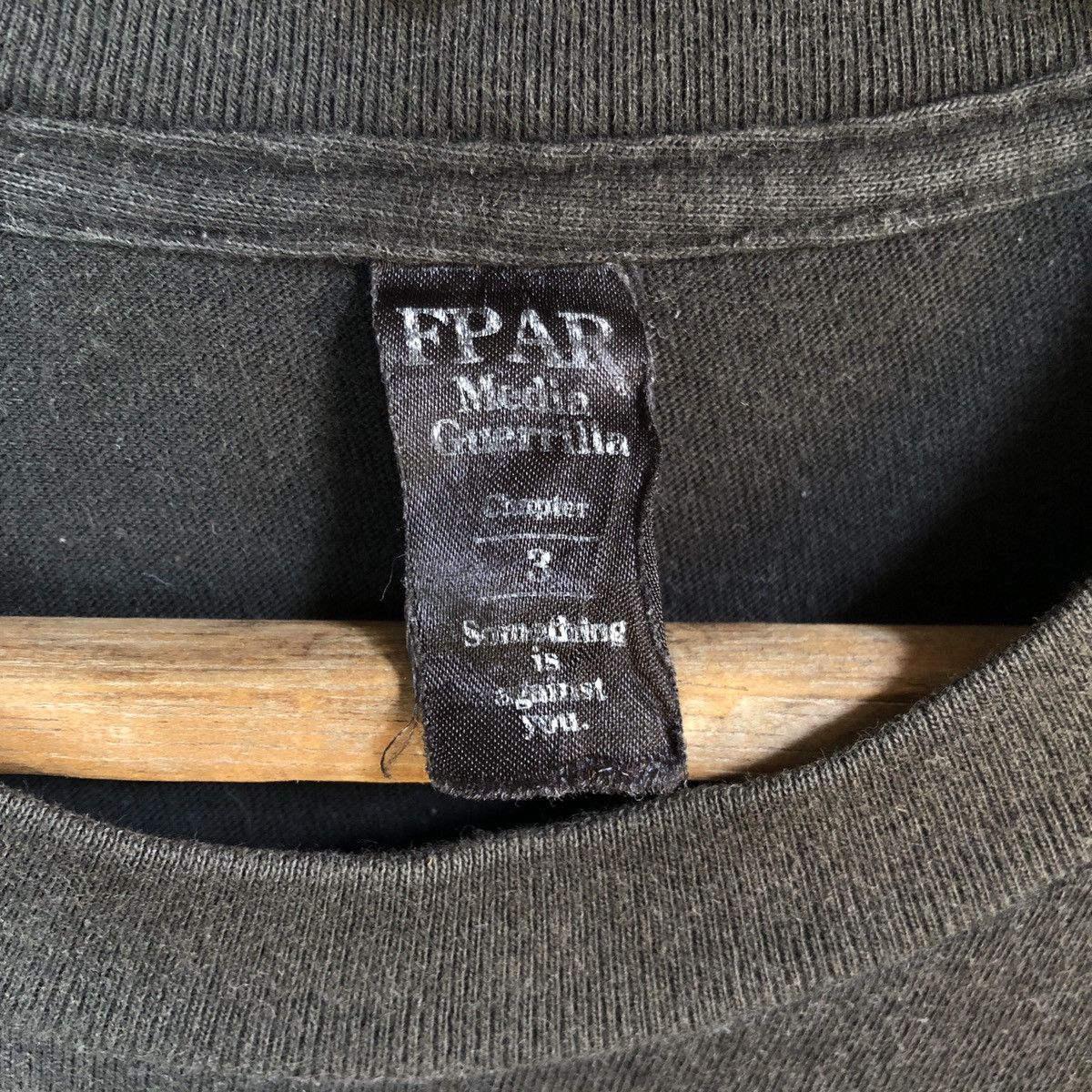 FPAR Fpar “My Life Is My Life” Script Tshirt Size US L / EU 52-54 / 3 - 5 Thumbnail