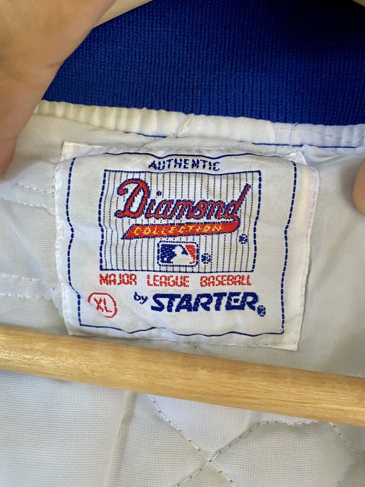 VINTAGE NEW YORK YANKEES MLB DIAMOND SATIN VARSITY JACKET