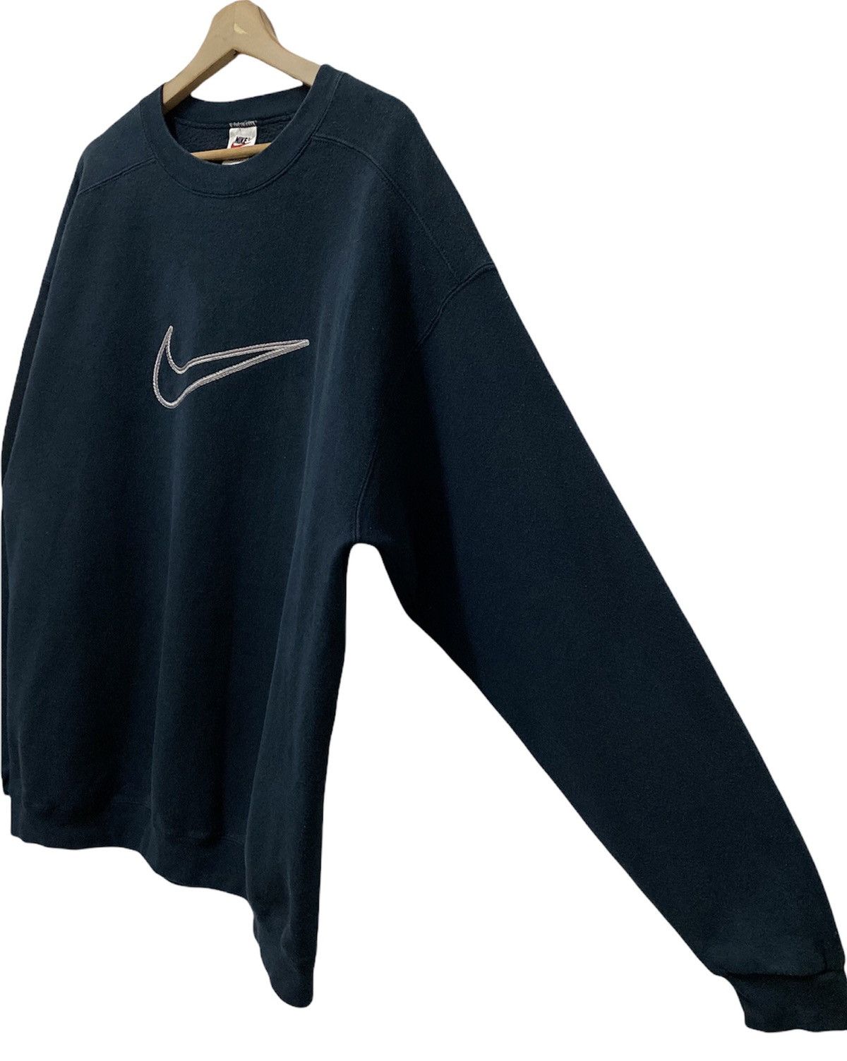 Nike VINTAGE NIKE BIG SWOOSH LOGO SWEATSHIRT Size US L / EU 52-54 / 3 - 9 Thumbnail