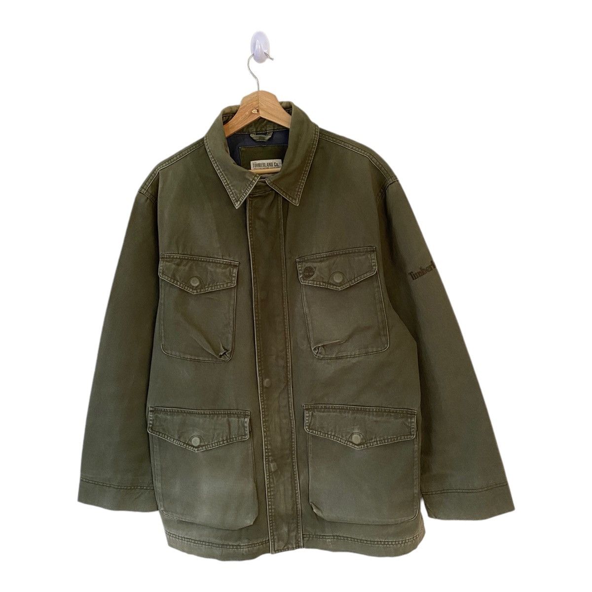 Timberland VINTAGE TIMBERLAND MULTI POCKET MILITARY STYLE JACKET Size US L / EU 52-54 / 3 - 5 Thumbnail