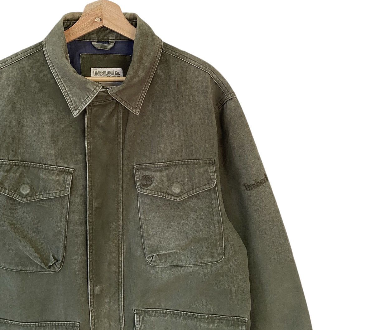 Timberland VINTAGE TIMBERLAND MULTI POCKET MILITARY STYLE JACKET Size US L / EU 52-54 / 3 - 8 Thumbnail