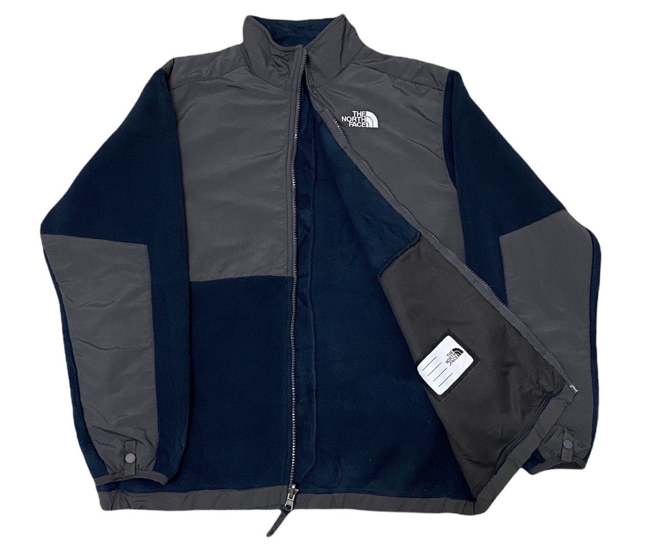 Kazuki Kuraishi × The North Face 🔥VINTAGE THE NORTH FACE RARE GREY FLEECE JACKET Size US S / EU 44-46 / 1 - 3 Thumbnail
