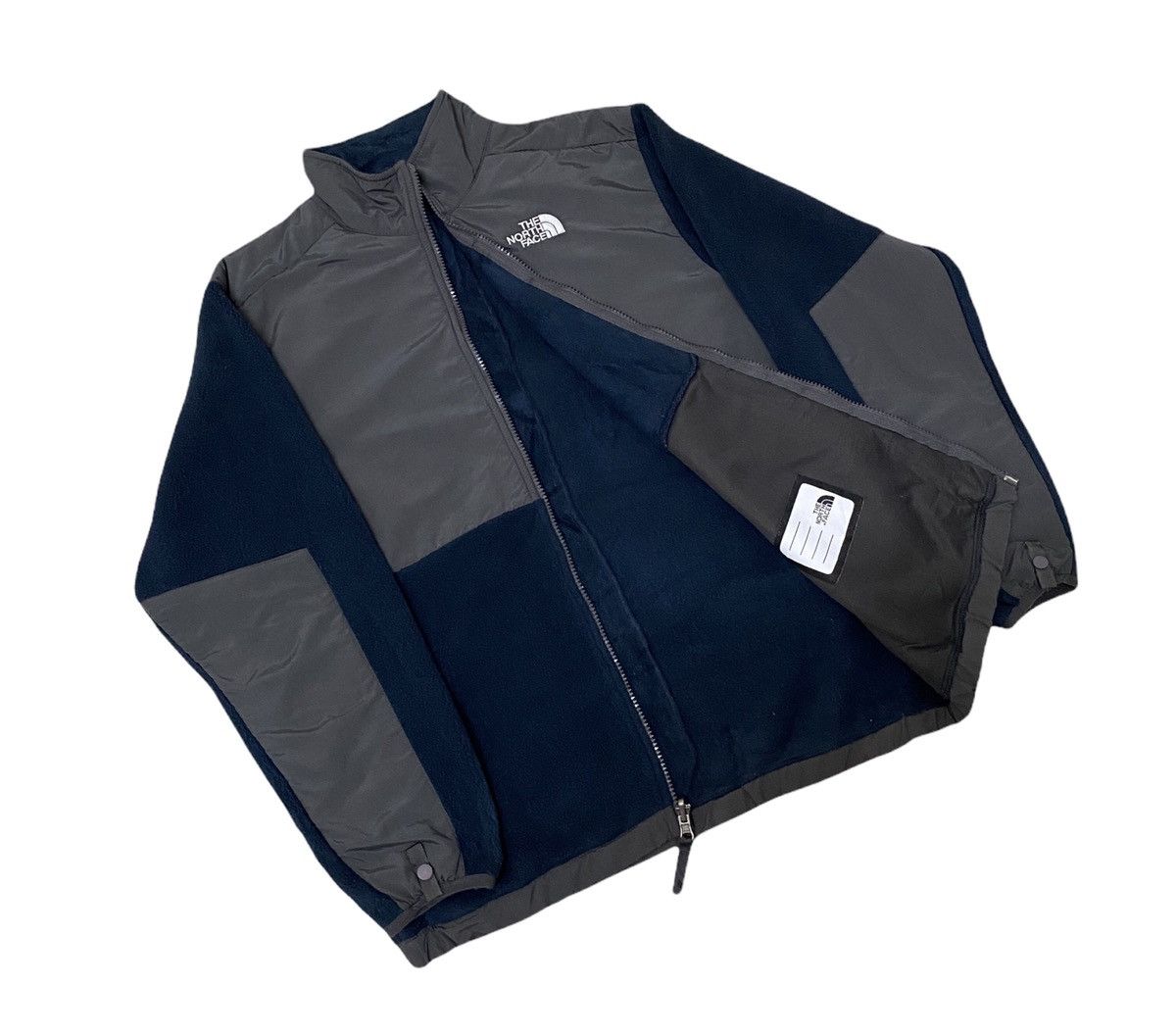 image of Kazuki Kuraishi x The North Face Vintage The North Face Grey Fleece Jacket, Men's (Size Small)