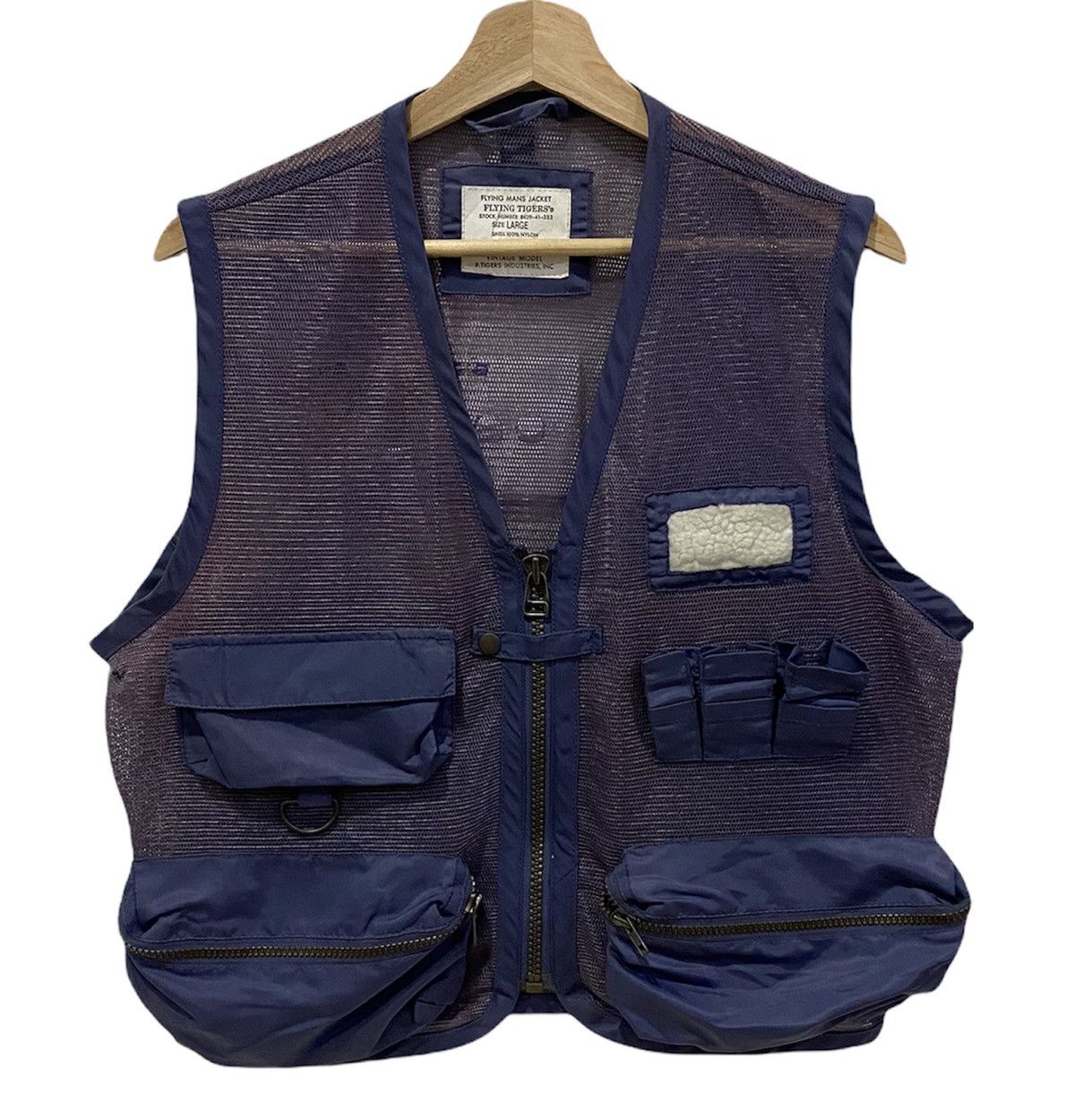 Japanese Brand VINTAGE ARMY SURVIVAL VEST TACTICAL MULTI POCKET MESH JACKET Size US S / EU 44-46 / 1 - 1 Thumbnail