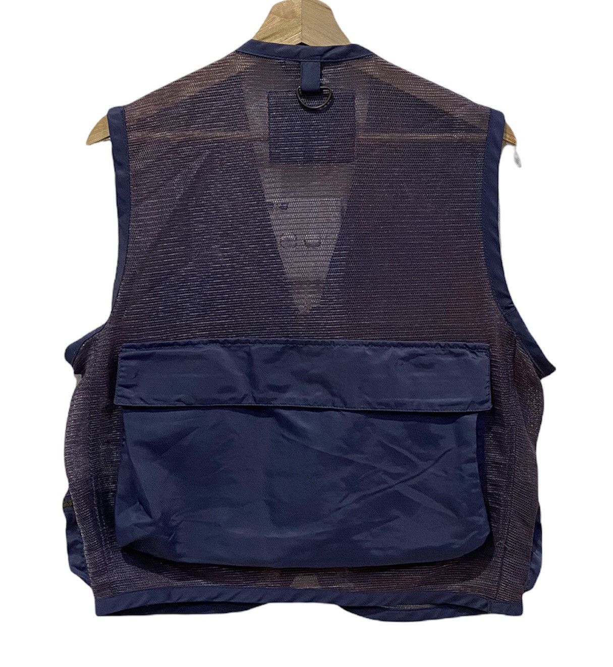 Japanese Brand VINTAGE ARMY SURVIVAL VEST TACTICAL MULTI POCKET MESH JACKET Size US S / EU 44-46 / 1 - 2 Thumbnail