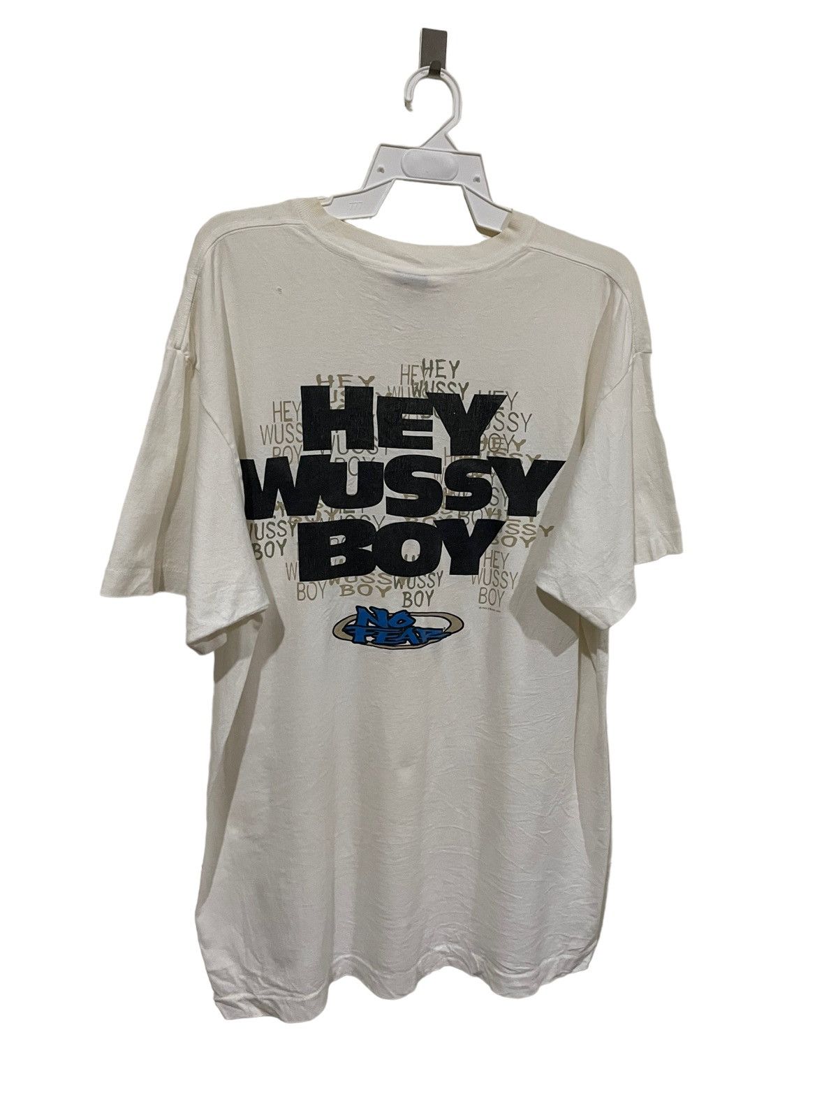 No Fear Rare🔥No Fear Hey Mussy Boy Vintage 1995 Made In USA Tee Size US XL / EU 56 / 4 - 3 Thumbnail
