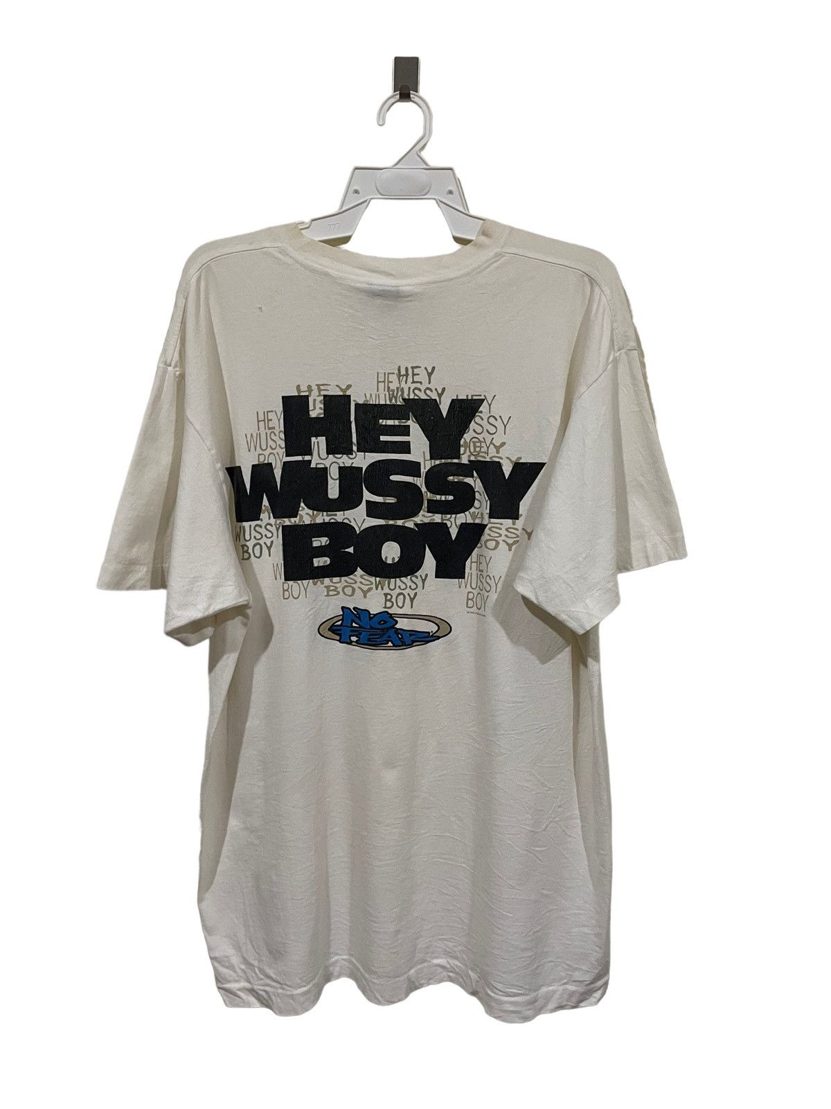 No Fear Rare🔥No Fear Hey Mussy Boy Vintage 1995 Made In USA Tee Size US XL / EU 56 / 4 - 1 Thumbnail
