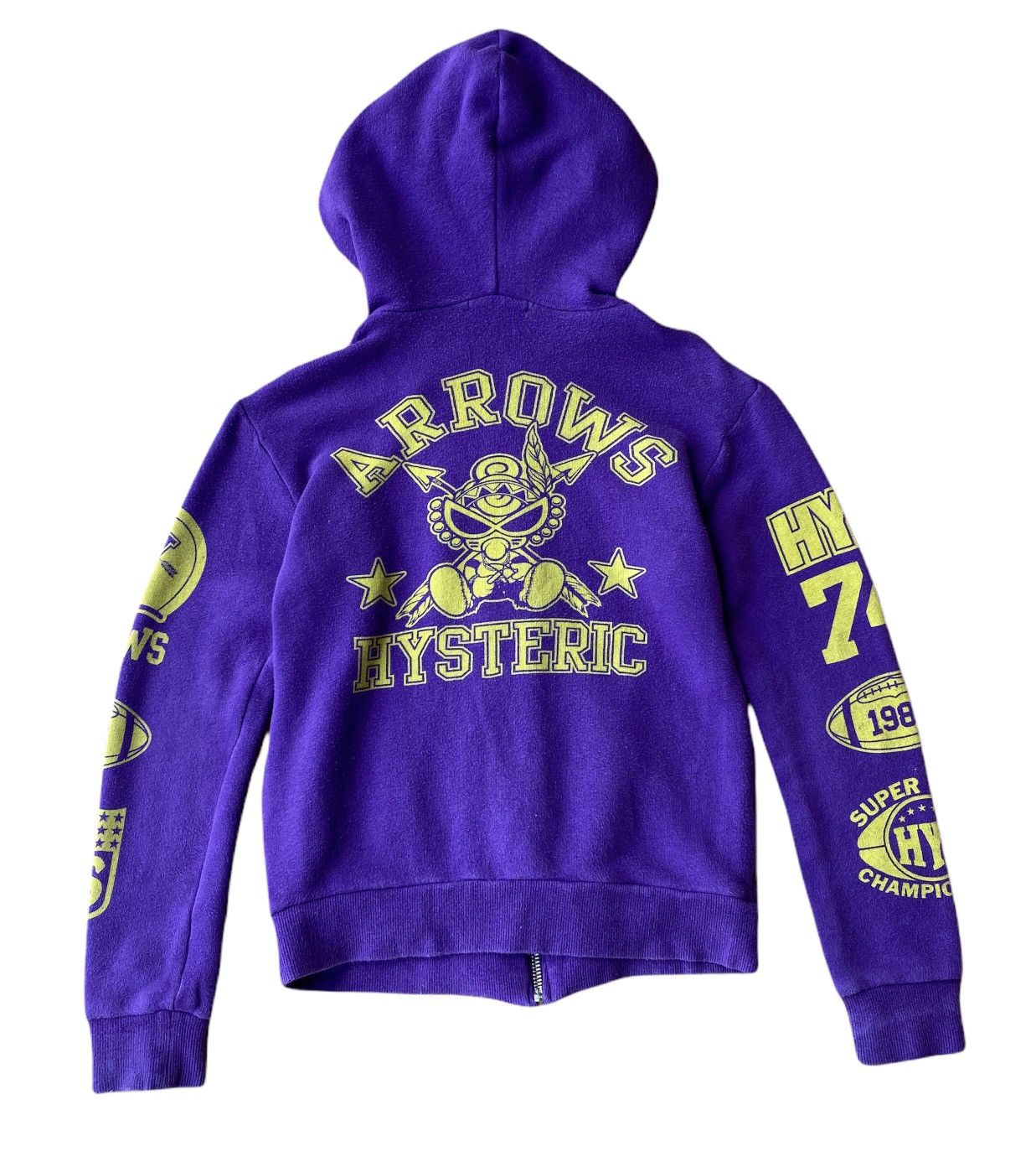 Hysteric Glamour 💥KIDS💥HYSTERIC GLAMOUR MINI OVERPRINT SWEATER HOODIES Size US XXS / EU 40 - 1 Thumbnail