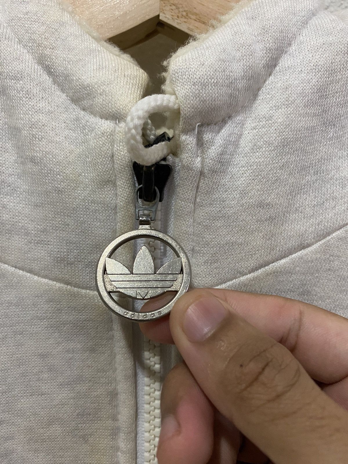 Adidas 🔥ARCHIVE🔥ADIDAS HOODIE SWEATER BIG LOGO EMBROIDERY Size US L / EU 52-54 / 3 - 8 Thumbnail
