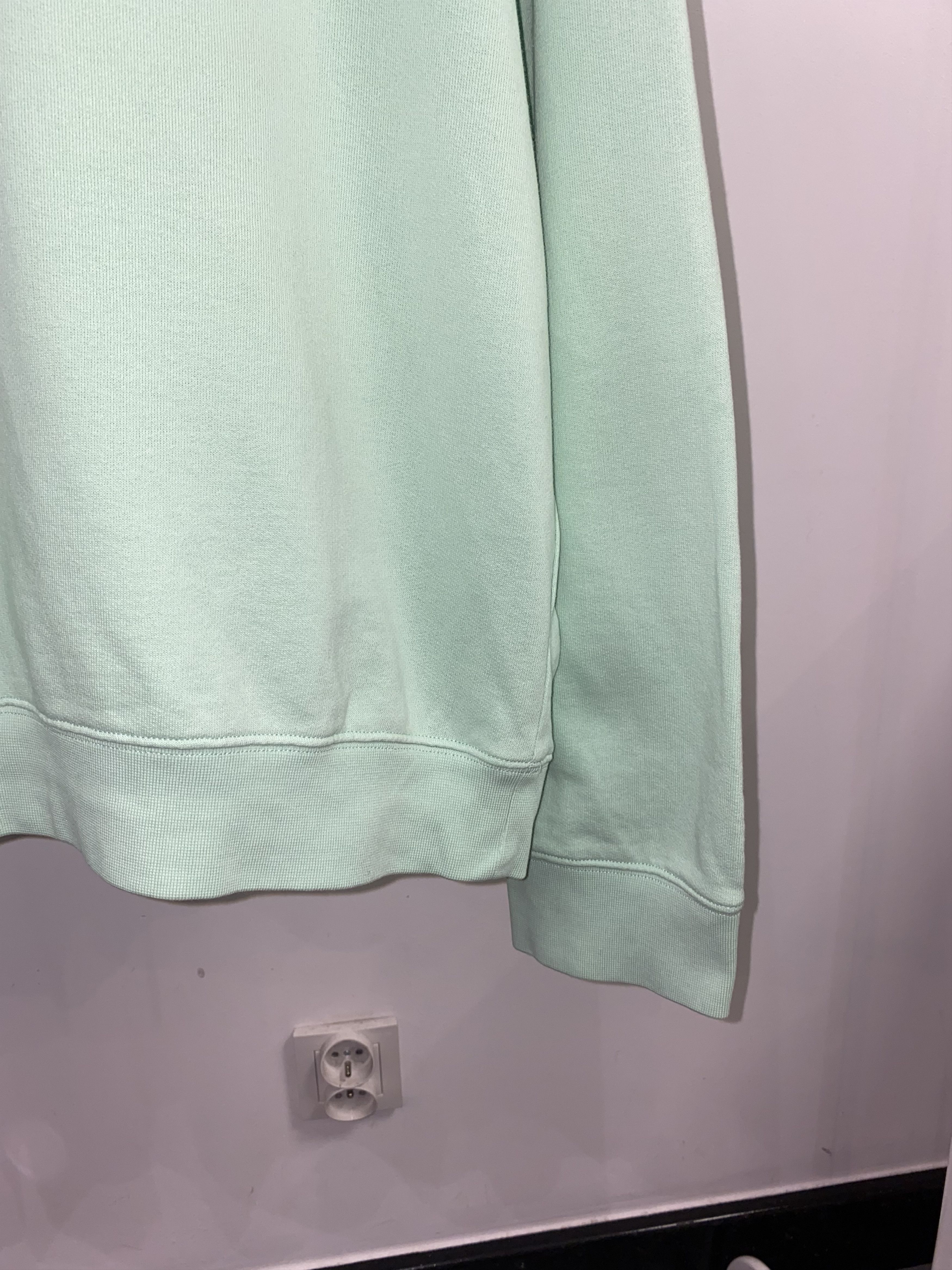 Alexander McQueen SS18 Alexander McQueen "Santa Rosa" Logo Mint Green Hoodie Size US XL / EU 56 / 4 - 3 Thumbnail