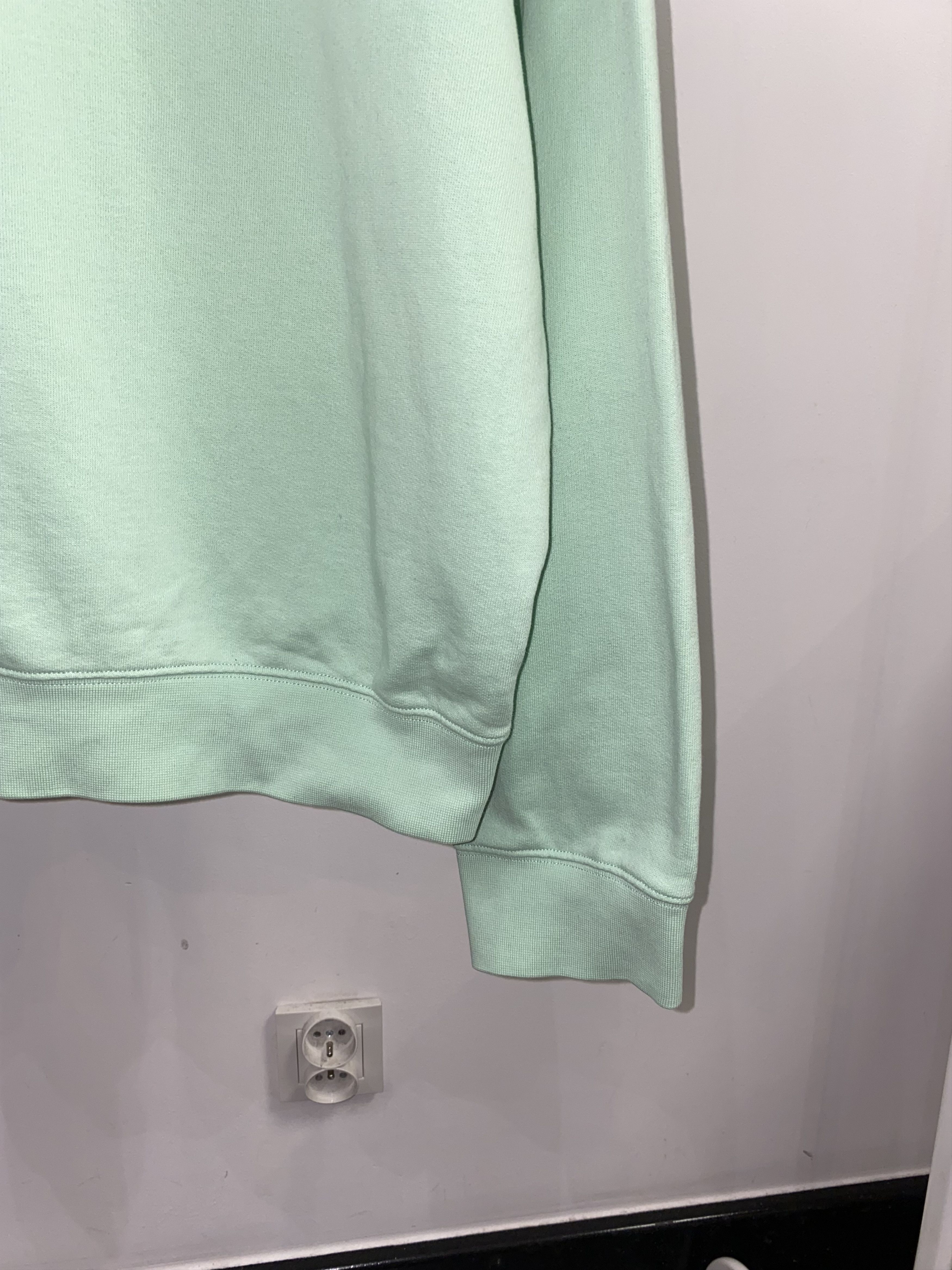 Alexander McQueen SS18 Alexander McQueen "Santa Rosa" Logo Mint Green Hoodie Size US XL / EU 56 / 4 - 6 Thumbnail