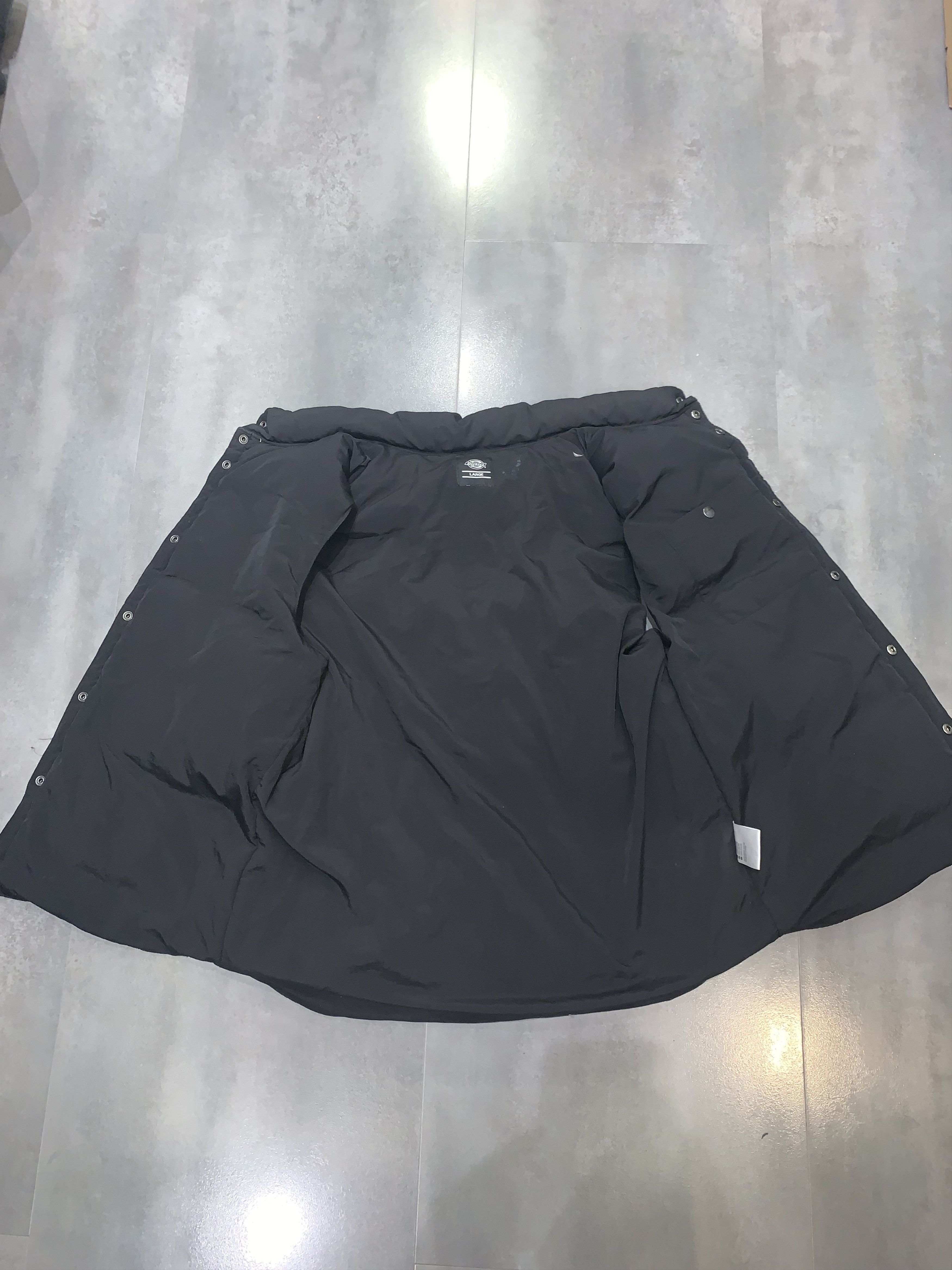 Dickies Dickies Black Puffer Nylon Vest Jacket Size US L / EU 52-54 / 3 - 13 Thumbnail