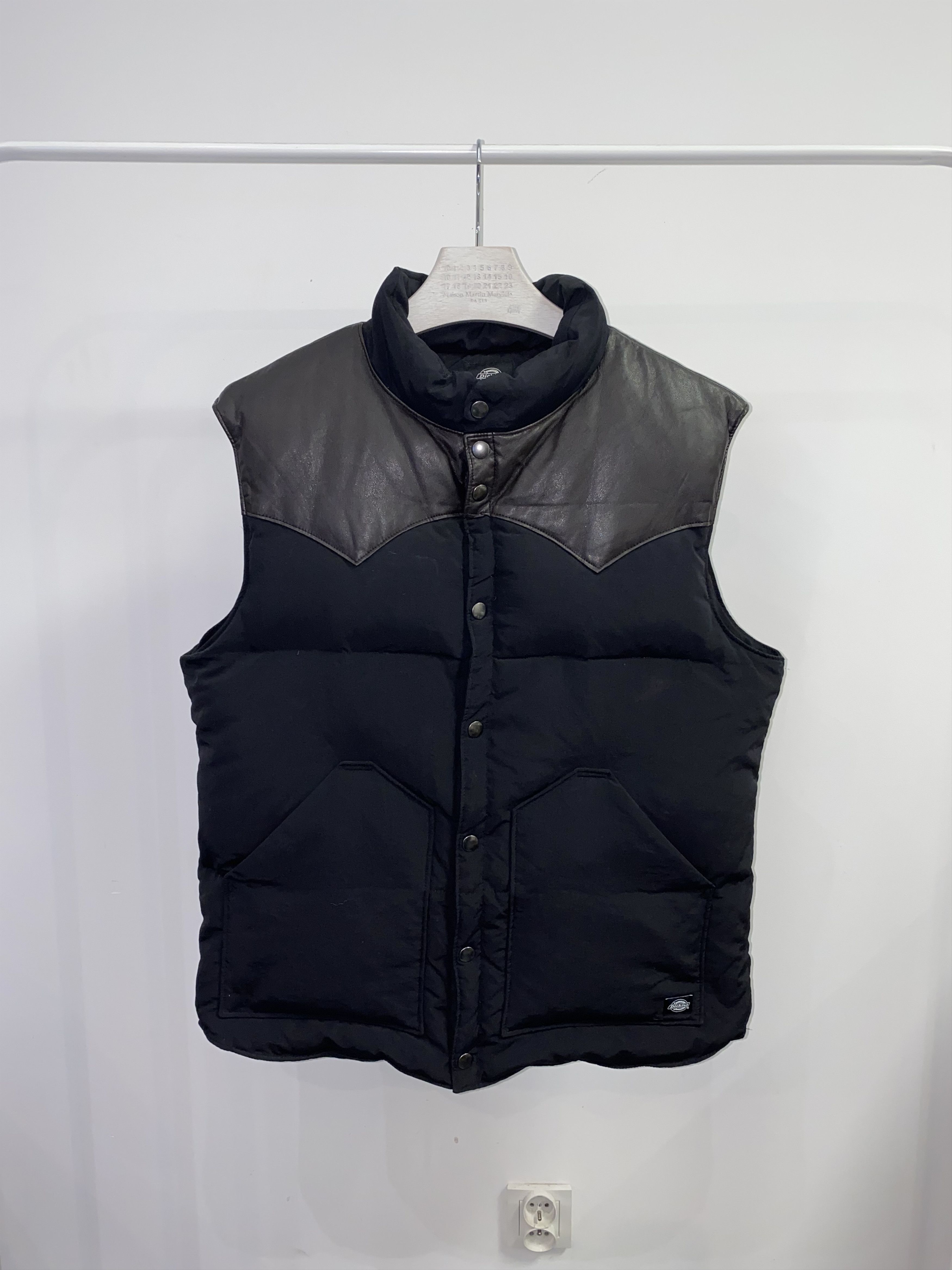 Dickies Dickies Black Puffer Nylon Vest Jacket Size US L / EU 52-54 / 3 - 4 Thumbnail
