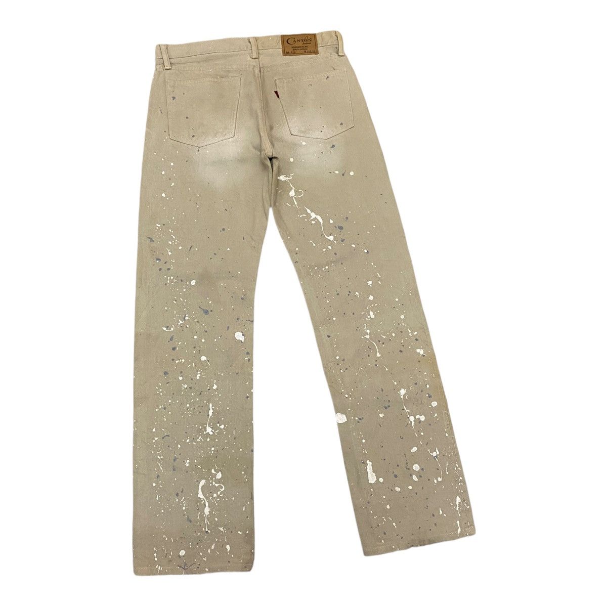 Kapital RARE 🇯🇵 CANTON UNION MADE PAINTER ART DENIM PANTS Size US 32 / EU 48 - 6 Thumbnail