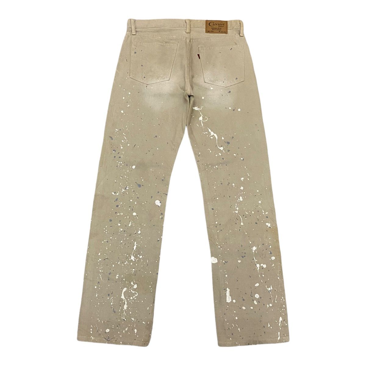 Kapital RARE 🇯🇵 CANTON UNION MADE PAINTER ART DENIM PANTS Size US 32 / EU 48 - 9 Thumbnail