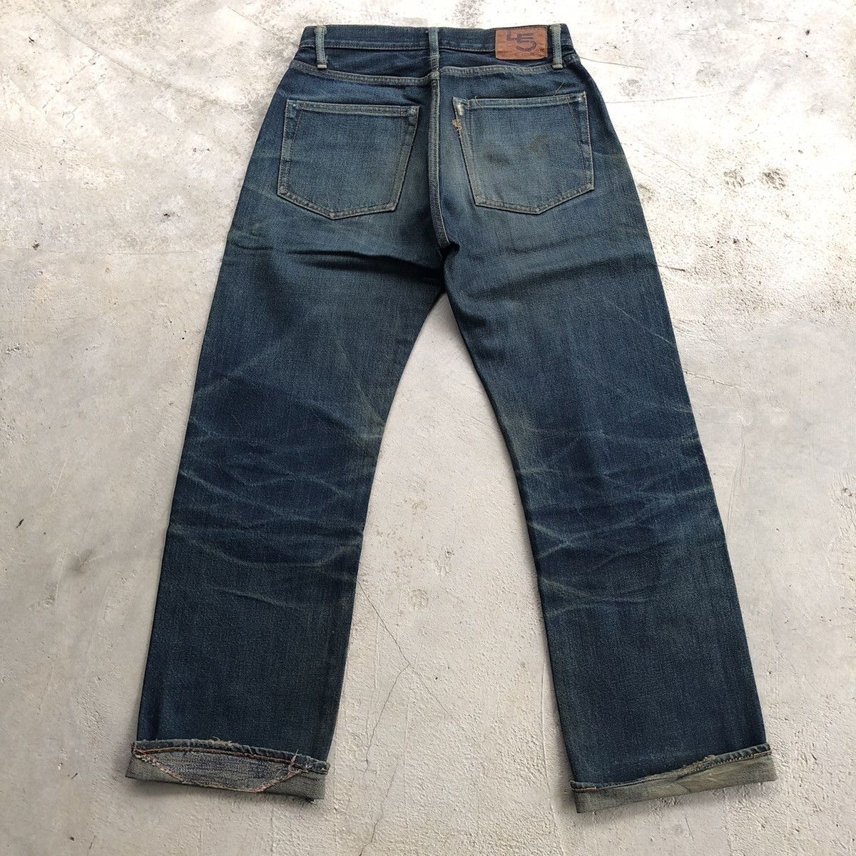 45rpm Vintage 45rpm Selvedge Denim Jeans Size US 28 / EU 44 - 1 Thumbnail