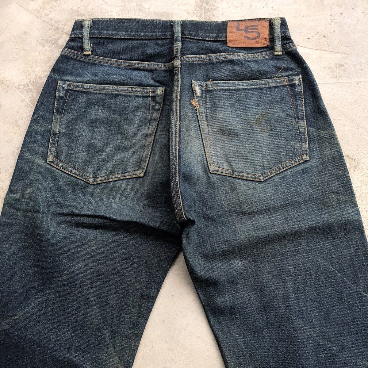 45rpm Vintage 45rpm Selvedge Denim Jeans Size US 28 / EU 44 - 11 Thumbnail