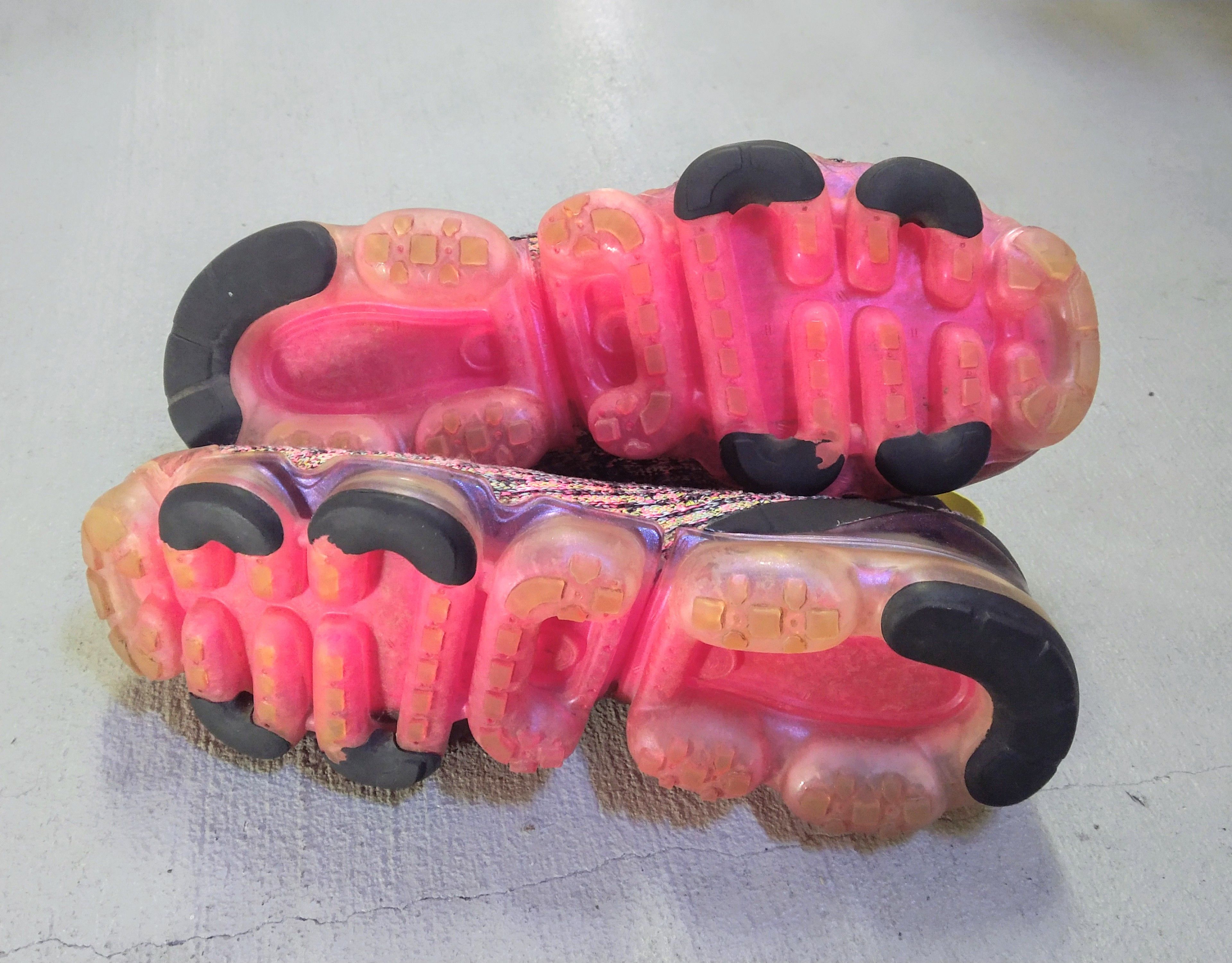 Nike Nike VaporMax Flyknit 3 Pink Black 8.5 AJ6910-006 Size US 8.5 / EU 41-42 - 18 Thumbnail
