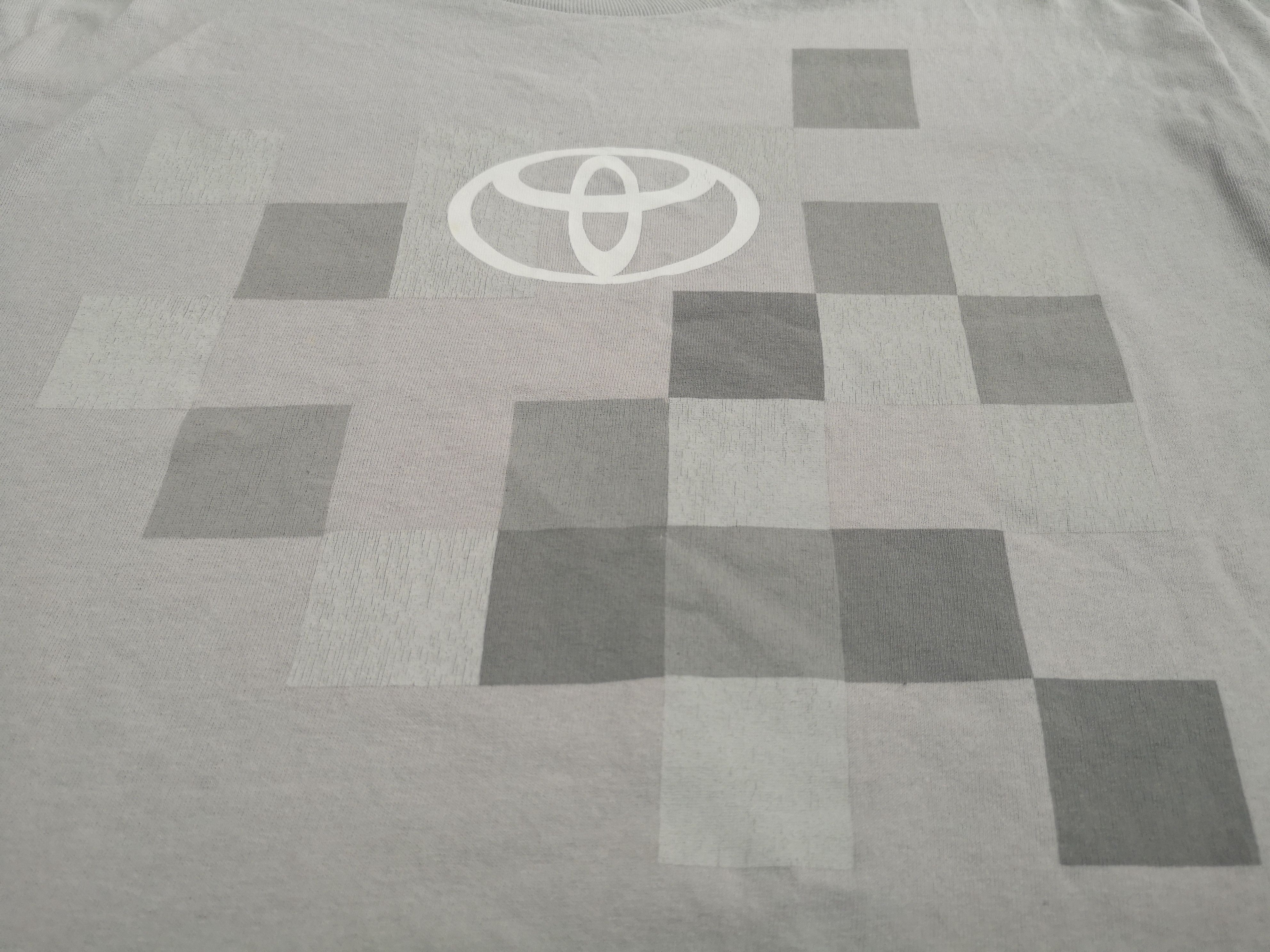 Japanese Brand × Vintage VINTAGE TOYOTA RACING CIRCUIT FLAG SHIRT Size US M / EU 48-50 / 2 - 8 Thumbnail