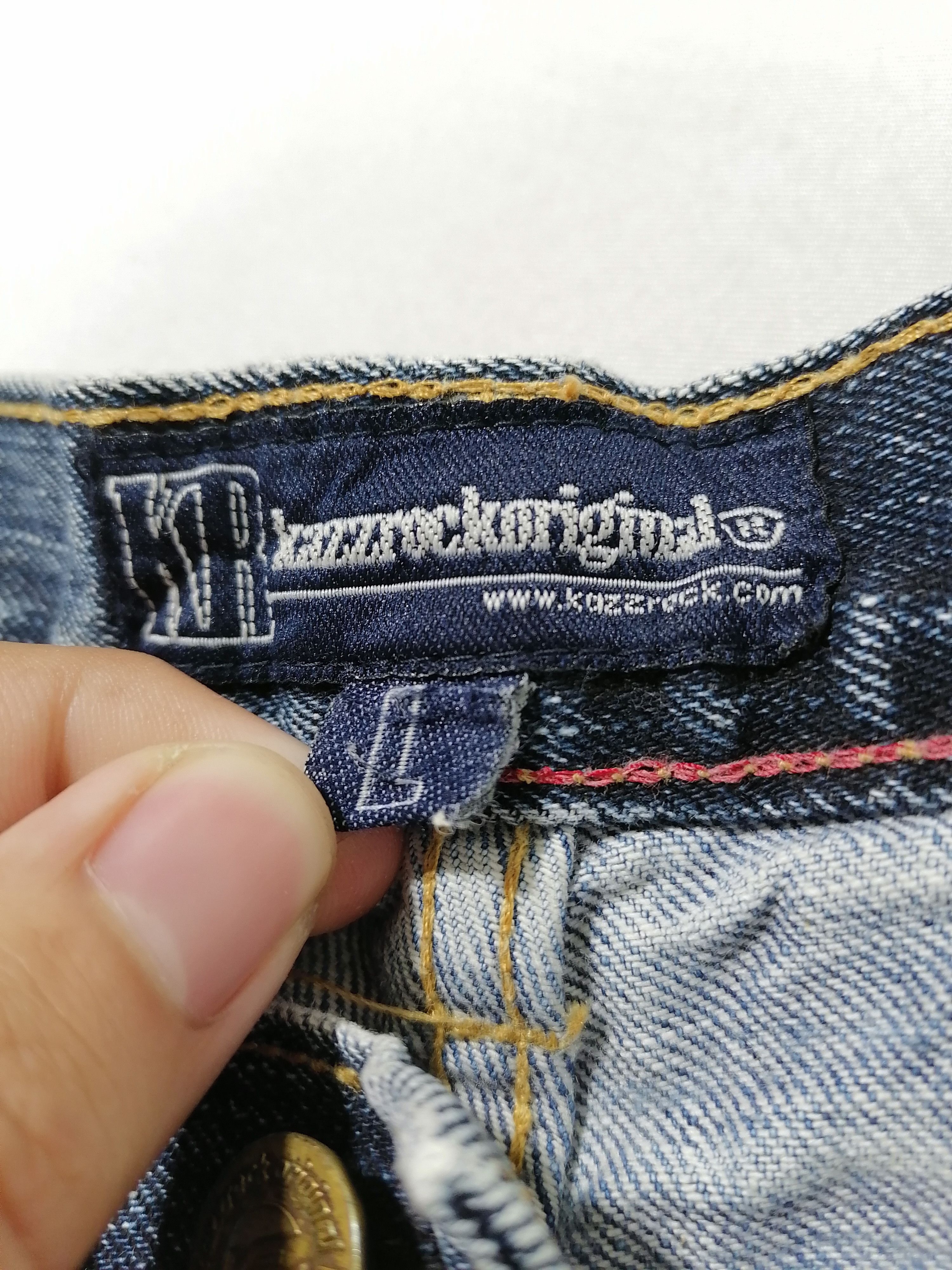 Designer × Japanese Brand Kazzrock Original Denim Jeans Size US 30 / EU 46 - 5 Thumbnail