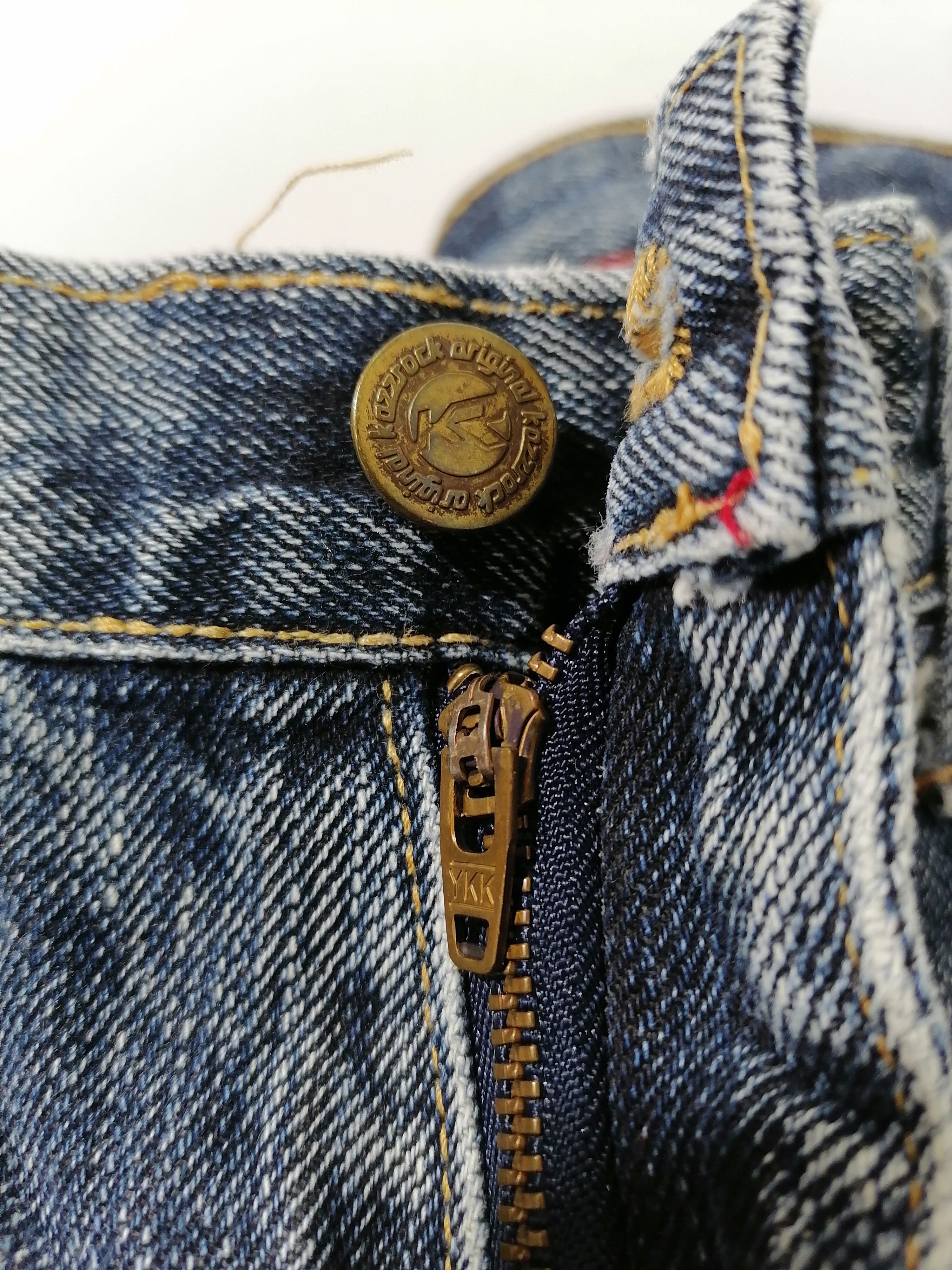 Designer × Japanese Brand Kazzrock Original Denim Jeans Size US 30 / EU 46 - 3 Thumbnail