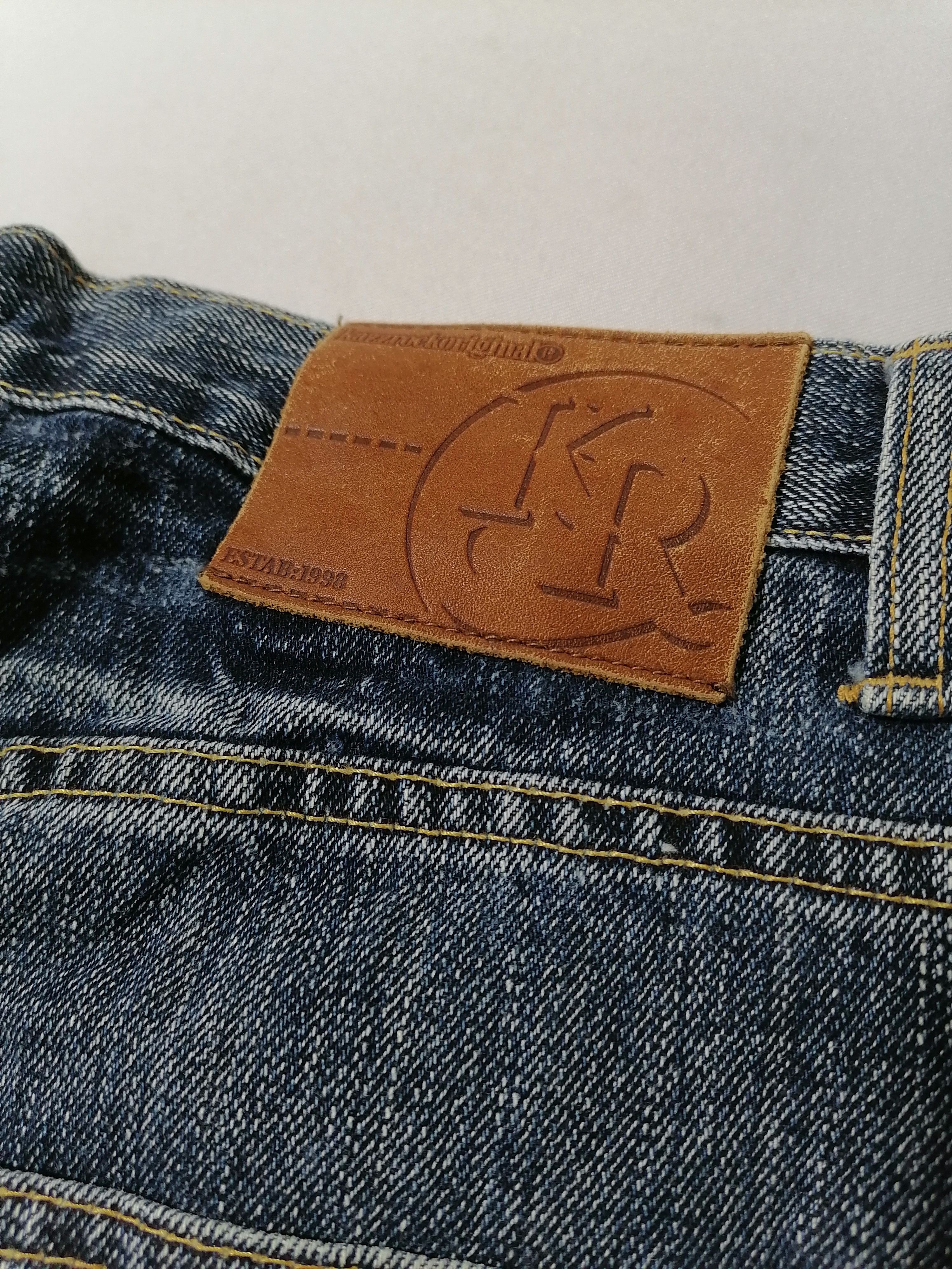 Designer × Japanese Brand Kazzrock Original Denim Jeans Size US 30 / EU 46 - 8 Thumbnail