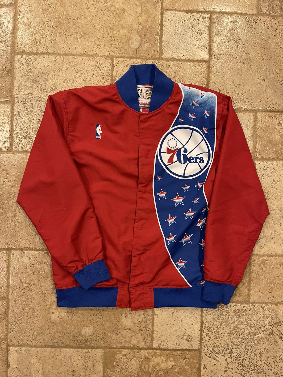 Mitchell & Ness Mitchell & Ness Authentic NBA Warm Up Jacket Phil 76ers Size US L / EU 52-54 / 3 - 1 Thumbnail
