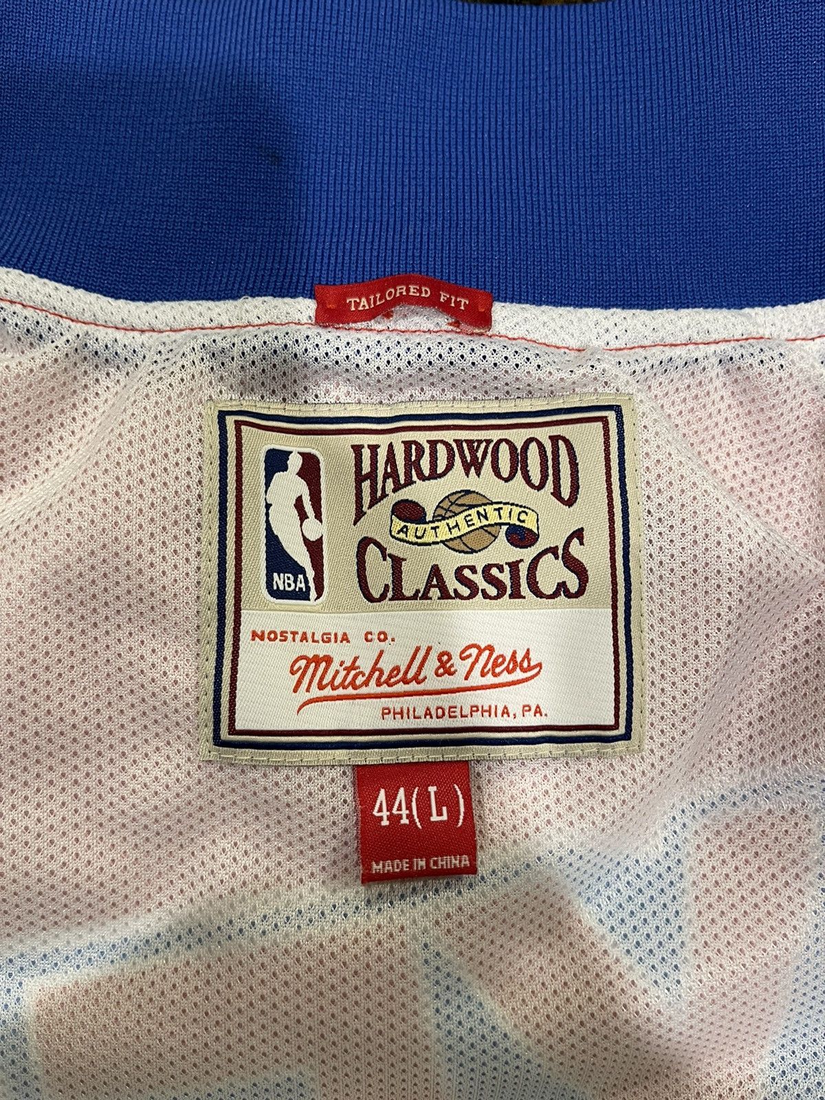 Mitchell & Ness Mitchell & Ness Authentic NBA Warm Up Jacket Phil 76ers Size US L / EU 52-54 / 3 - 9 Thumbnail