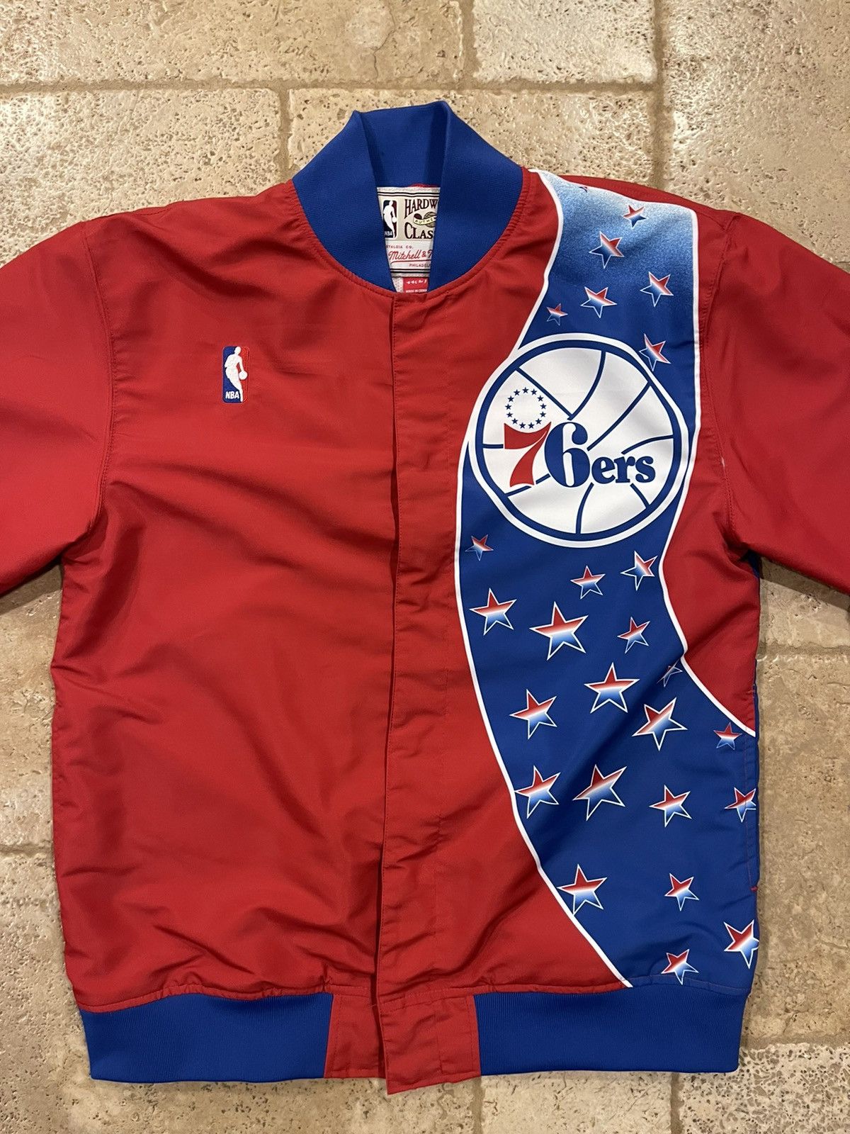 Mitchell & Ness Mitchell & Ness Authentic NBA Warm Up Jacket Phil 76ers Size US L / EU 52-54 / 3 - 2 Thumbnail