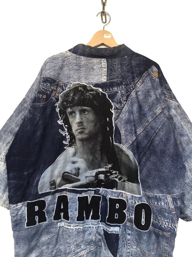 Vintage Vintage 90s Kimono Rambo Movie Size US XL / EU 56 / 4 - 5 Thumbnail