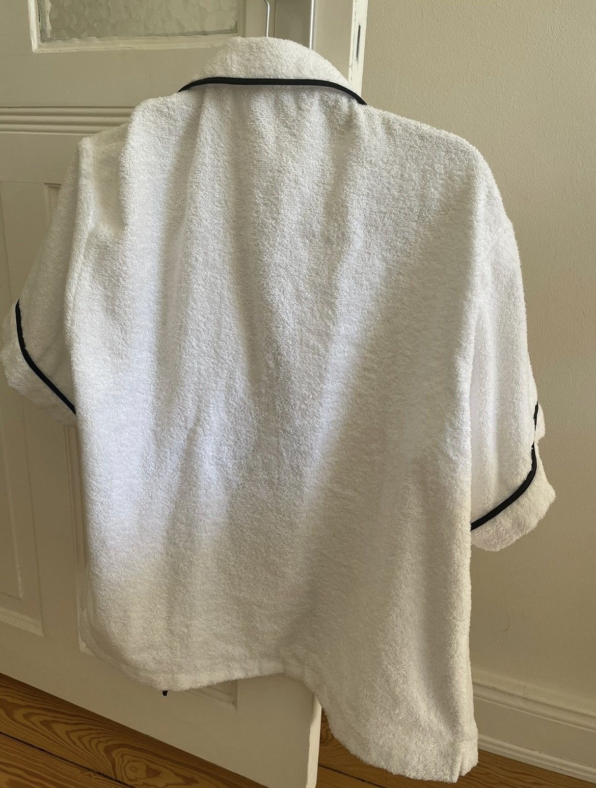 Prada Terry Cloth Bowling Shirt