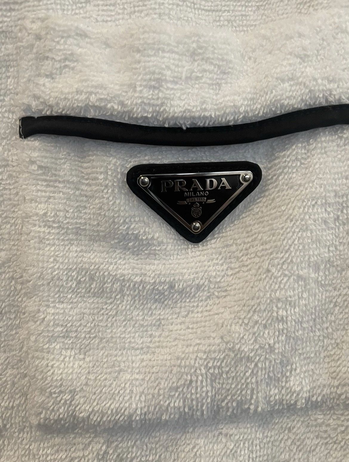 Prada Terry Cloth Bowling Shirt
