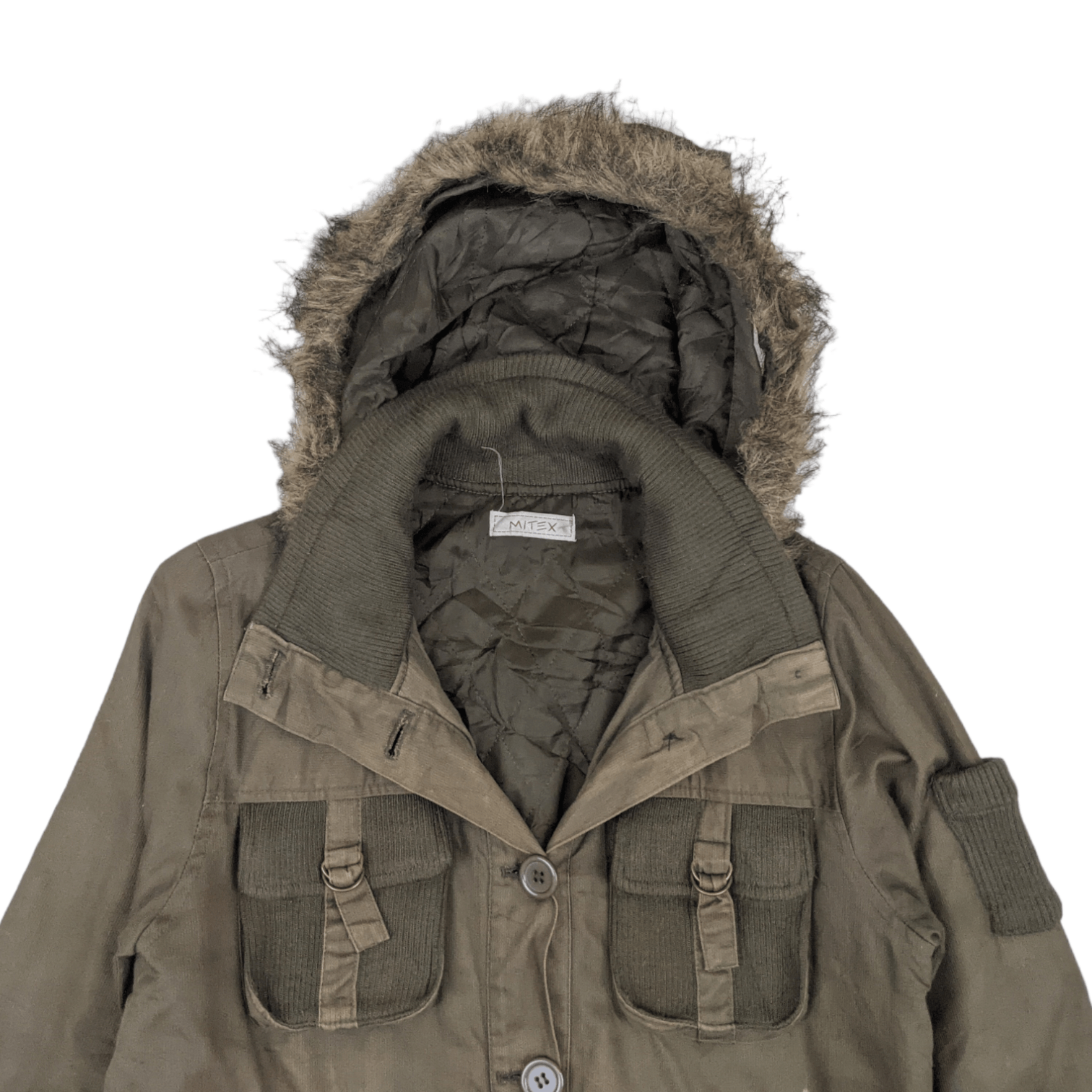 Japanese Brand Japan MITEX Military Style Parka Jacket Size US S / EU 44-46 / 1 - 4 Thumbnail