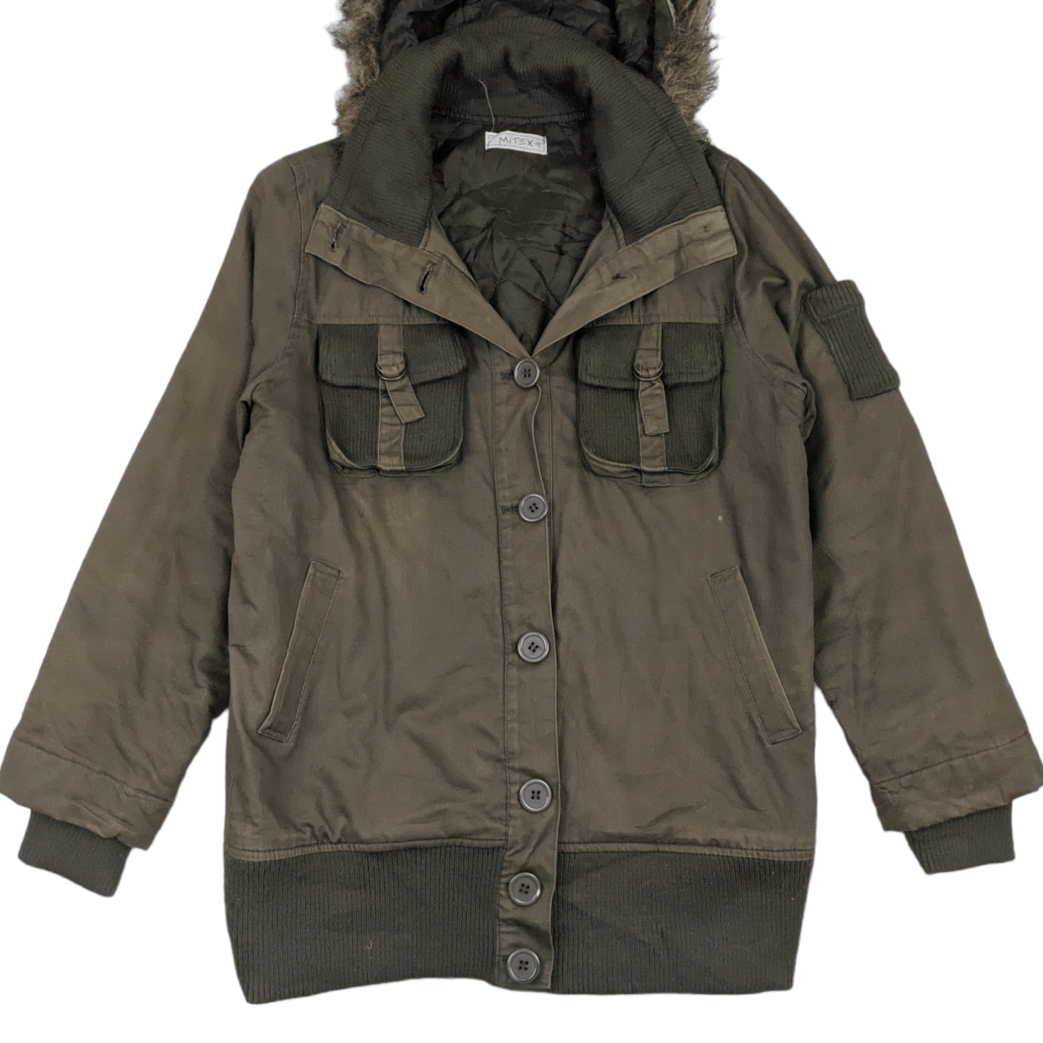 Japanese Brand Japan MITEX Military Style Parka Jacket Size US S / EU 44-46 / 1 - 2 Thumbnail